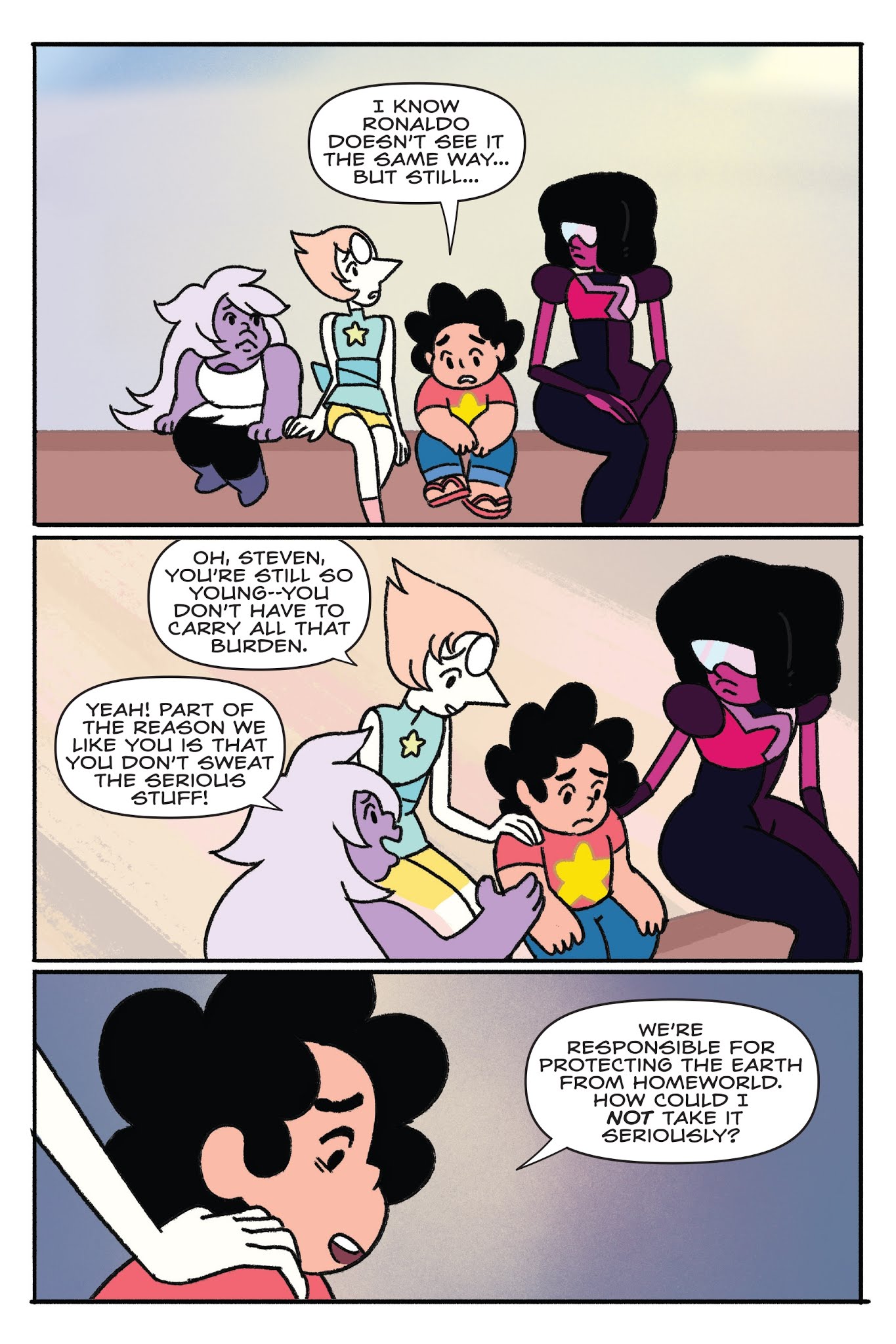 Read online Steven Universe: Anti-Gravity comic -  Issue # TPB - 45