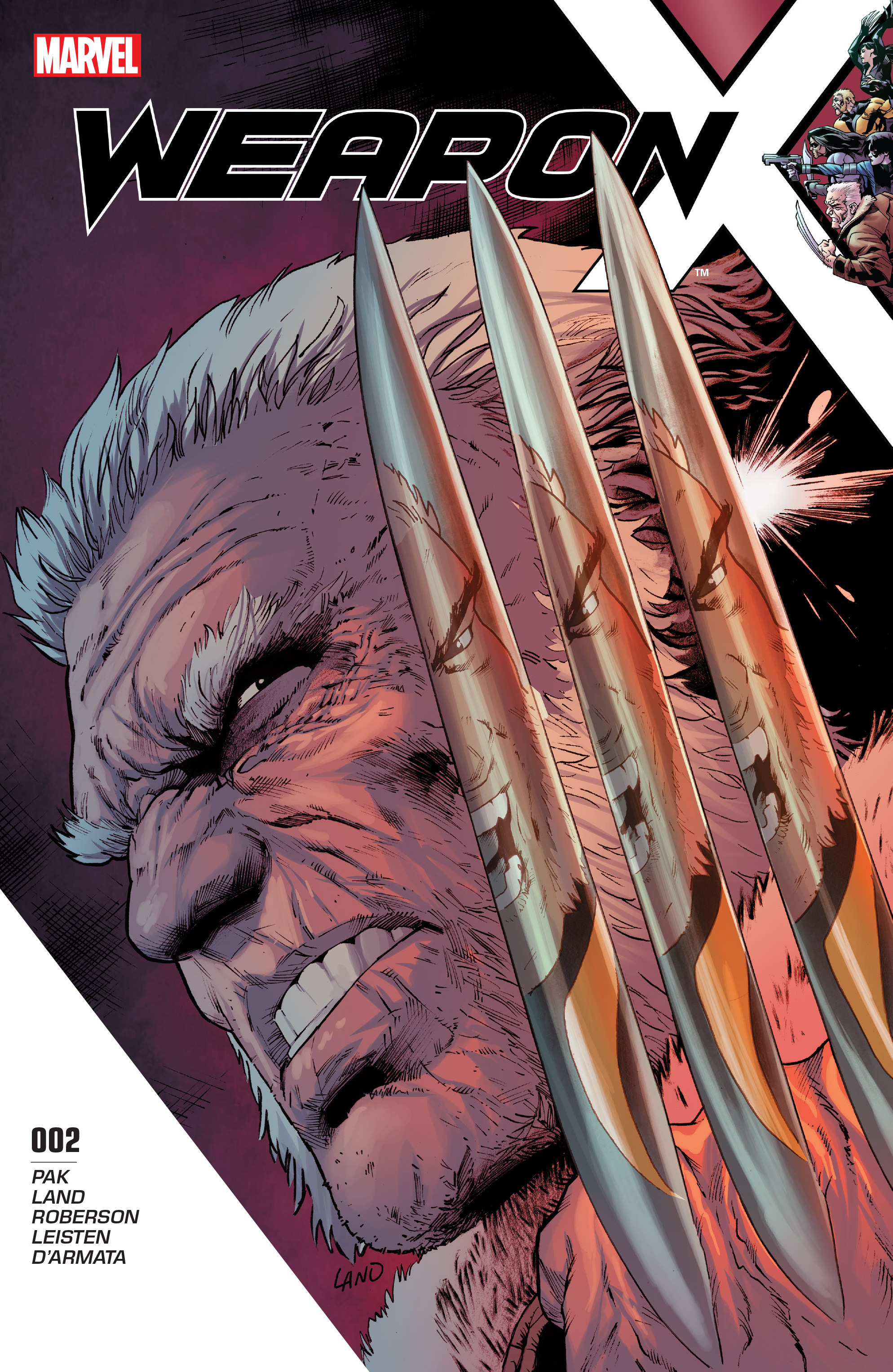 Read online Weapon X (2017) comic -  Issue #2 - 1