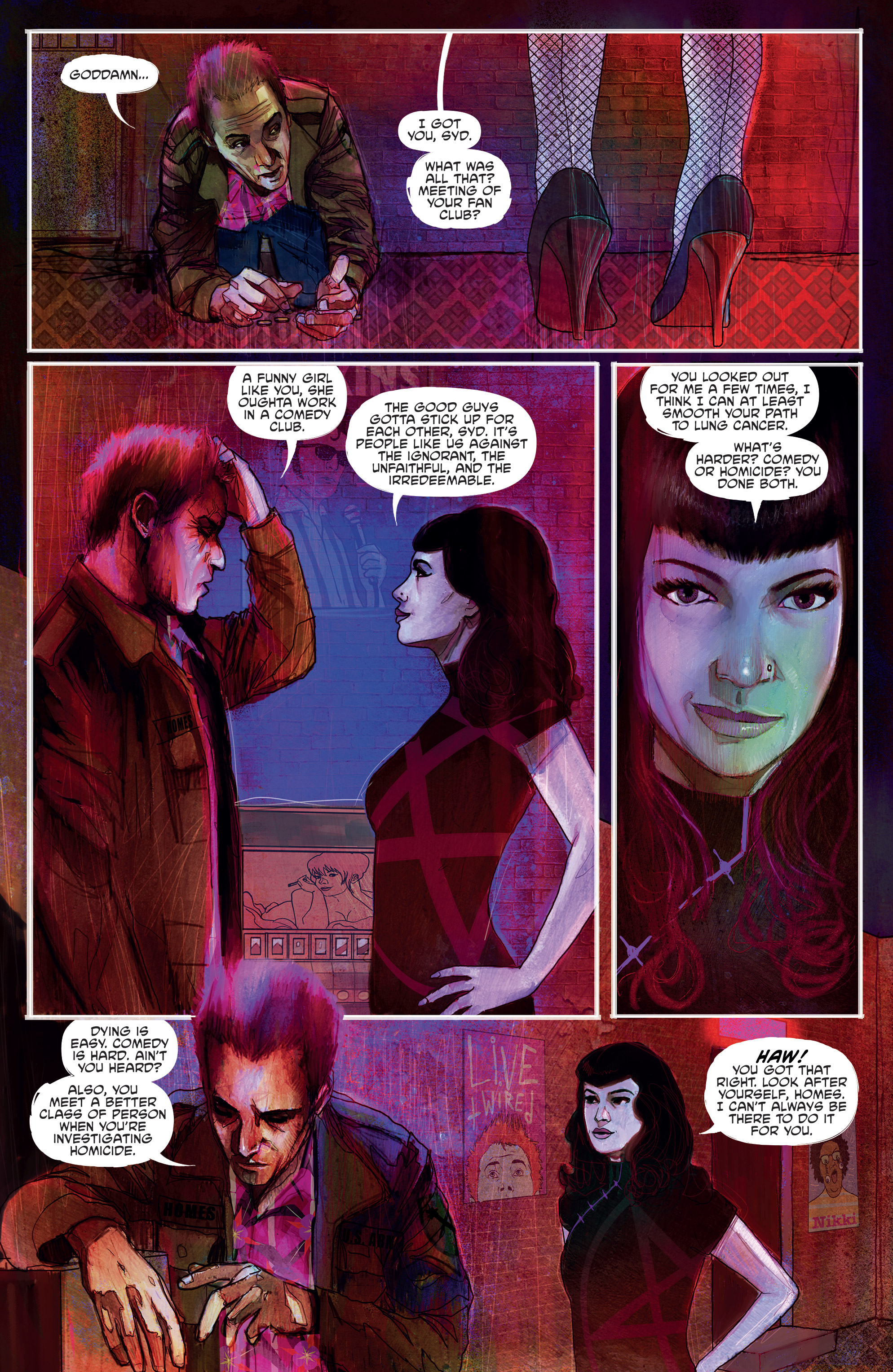 Read online Dying is Easy comic -  Issue #1 - 17