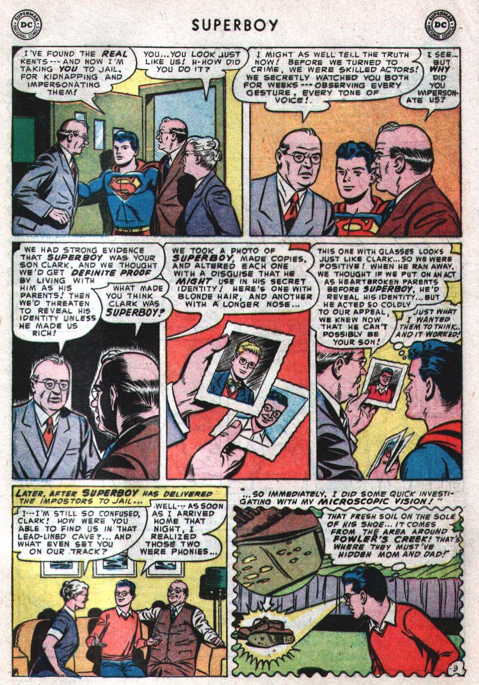 Read online Superboy (1949) comic -  Issue #27 - 34