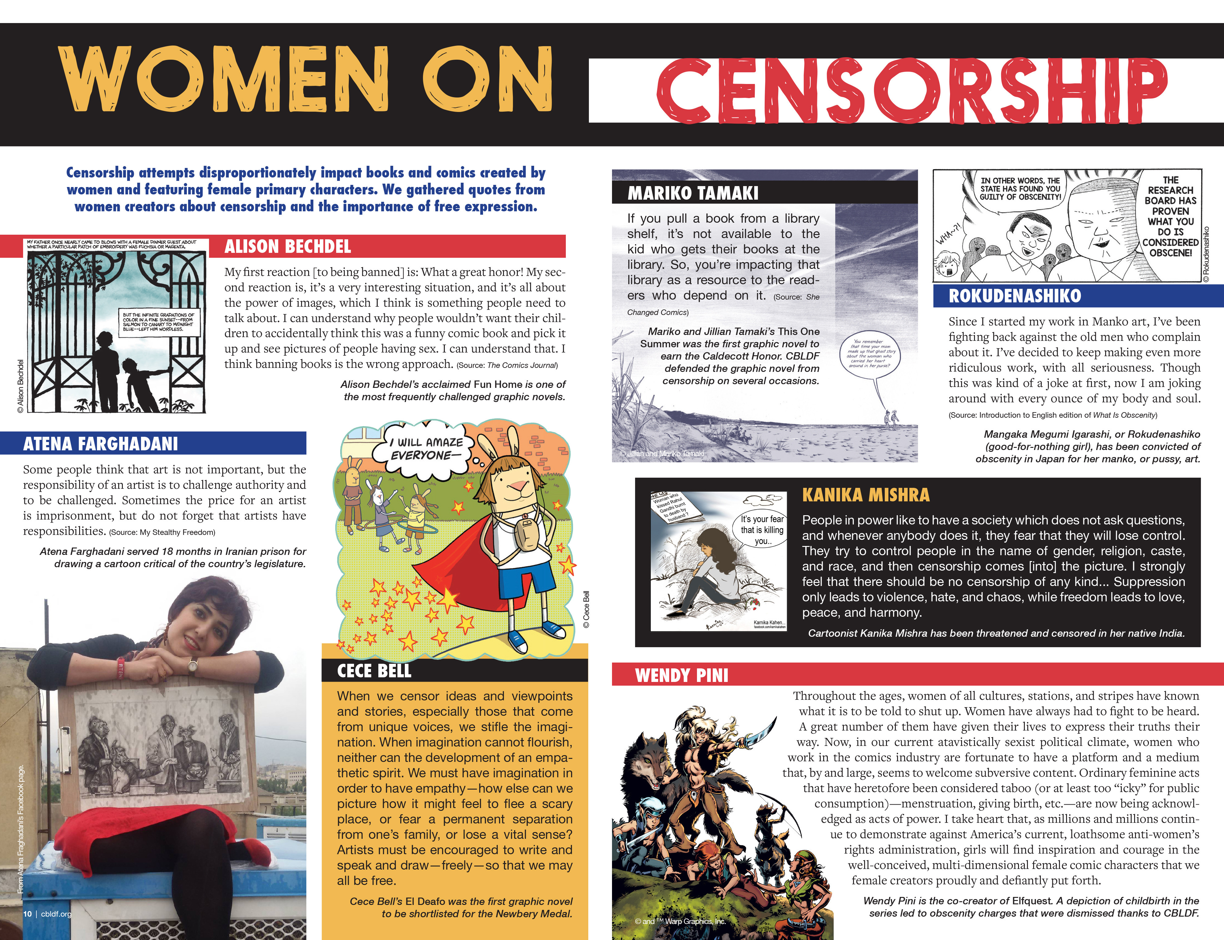 Read online CBLDF Defender Vol. 2 comic -  Issue #1 - 10