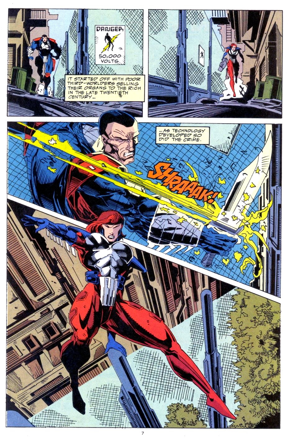 Read online Punisher 2099 comic -  Issue #20 - 7