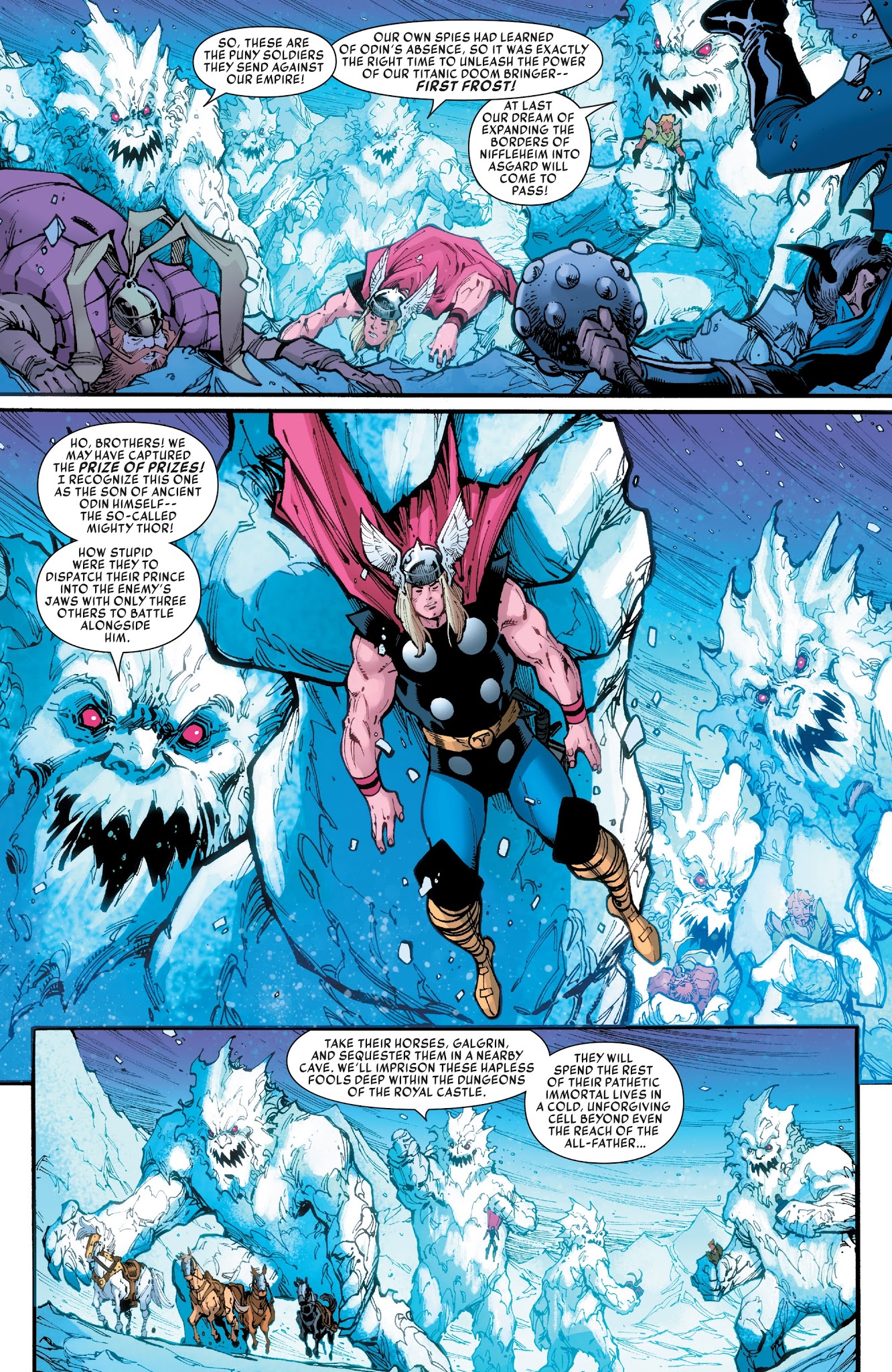 Read online Thor: Where Walk The Frost Giants comic -  Issue # Full - 10