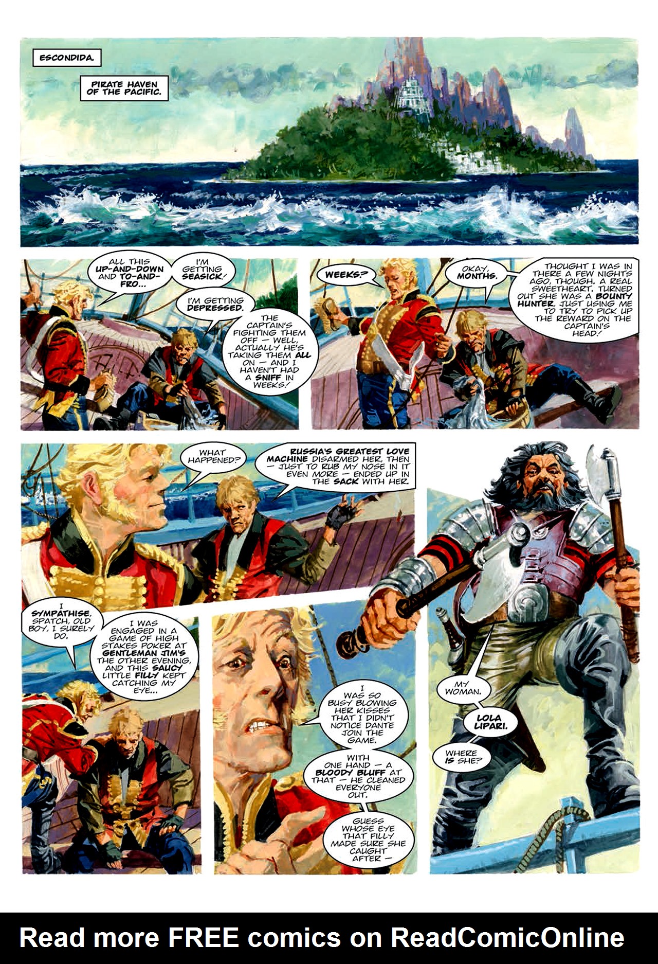 Read online Nikolai Dante comic -  Issue # TPB 6 - 151