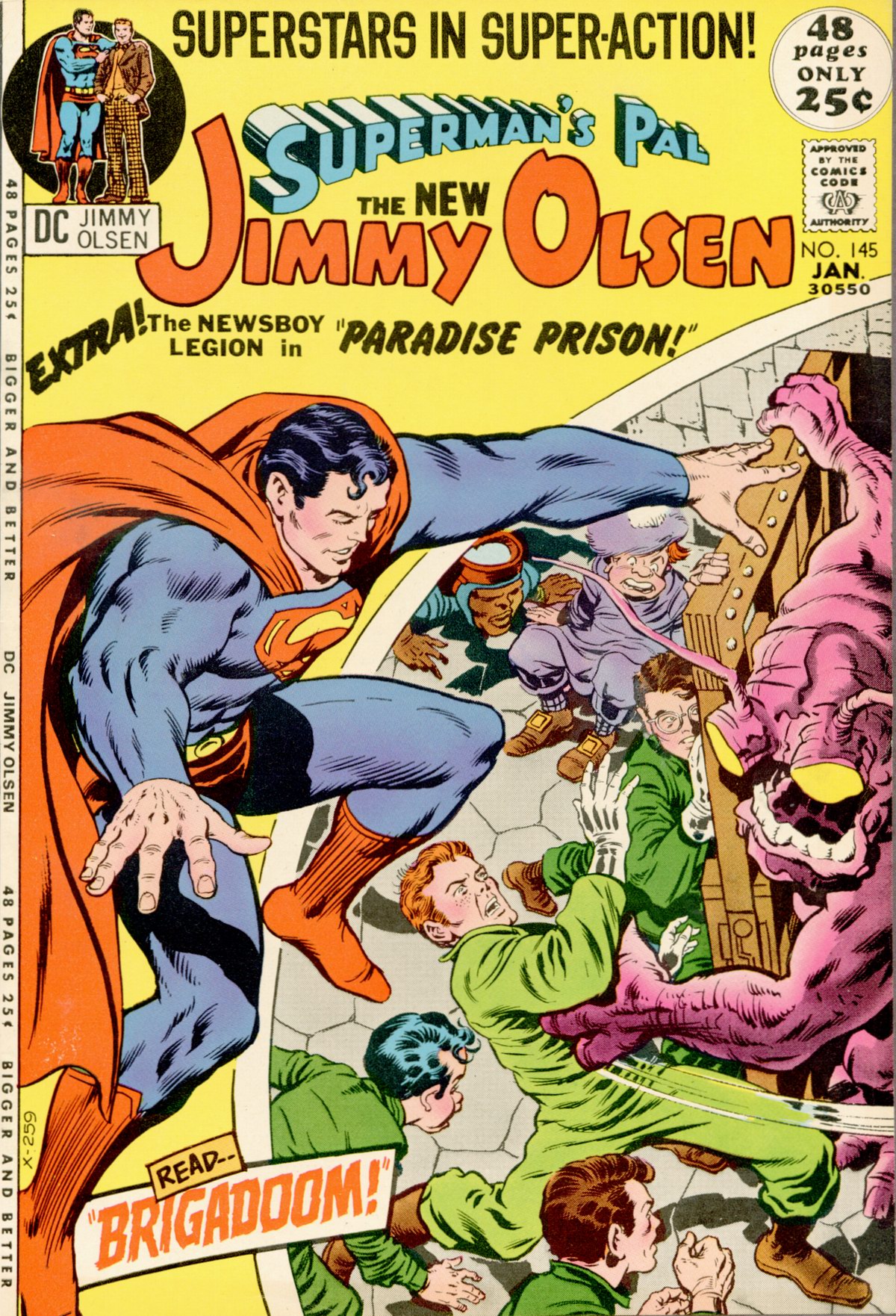 Read online Superman's Pal Jimmy Olsen comic -  Issue #145 - 1