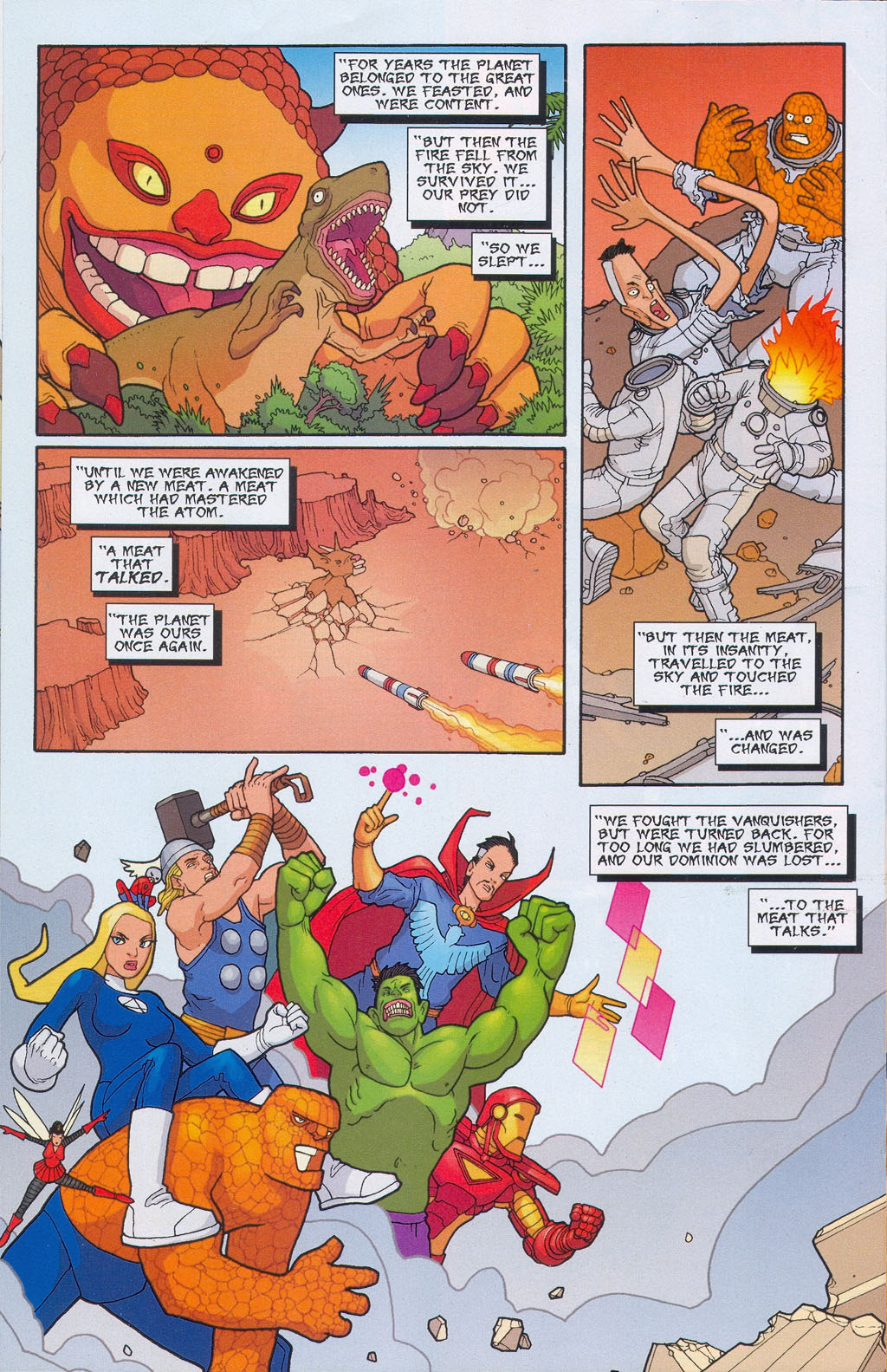 Read online Fantastic Four/Iron Man: Big in Japan comic -  Issue #2 - 19