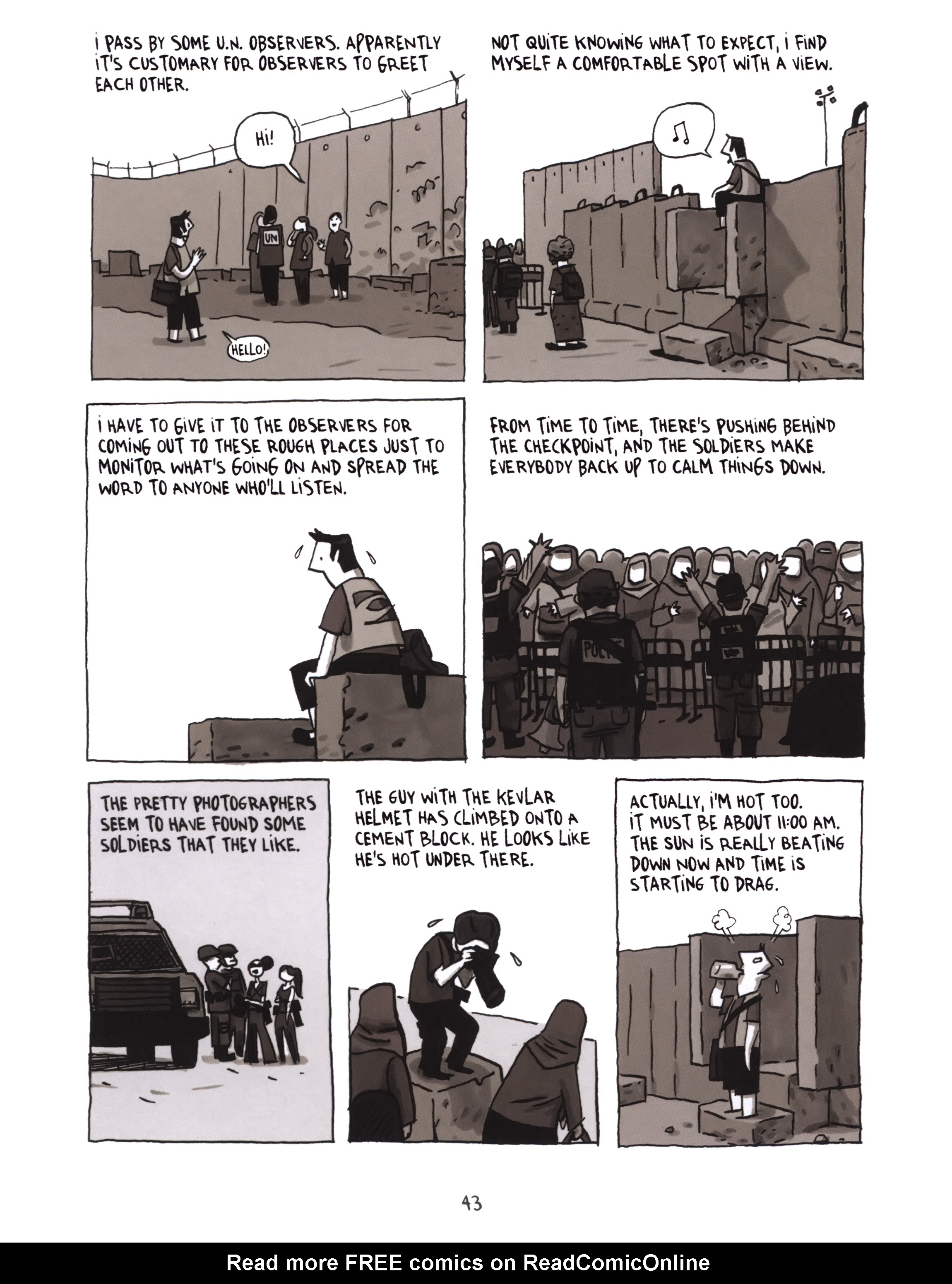 Read online Jerusalem: Chronicles From the Holy City comic -  Issue # Full (Part 1) - 45