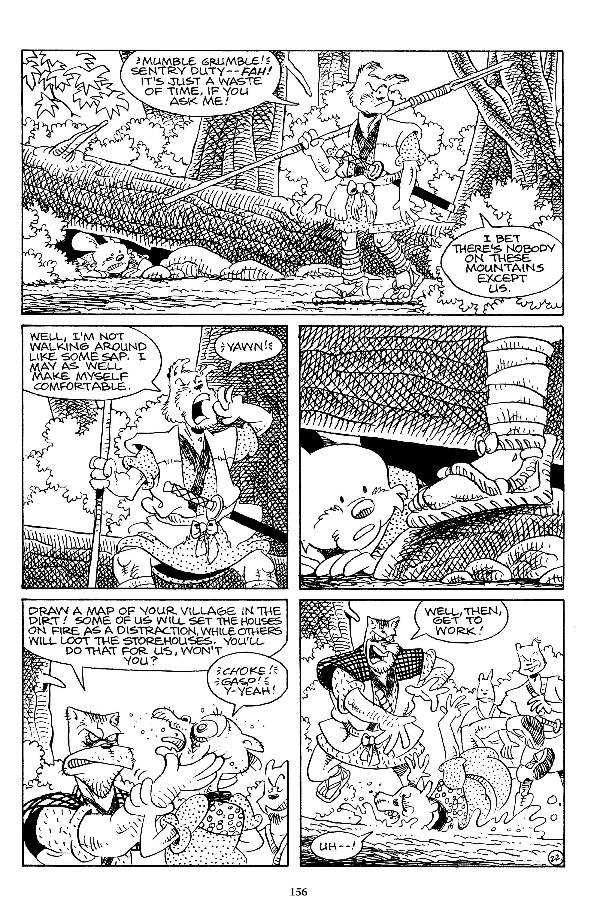 Read online The Usagi Yojimbo Saga comic -  Issue # TPB 4 - 155