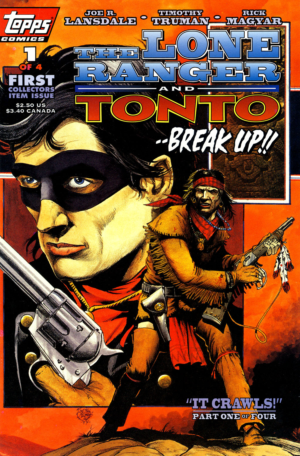 Read online The Lone Ranger And Tonto comic -  Issue #1 - 1