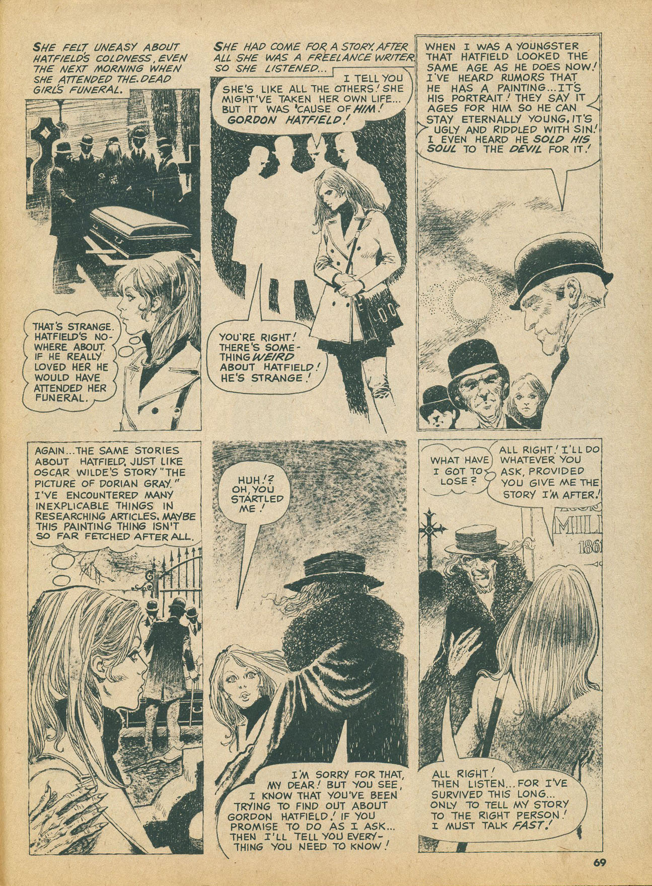 Read online Vampirella (1969) comic -  Issue #18 - 69