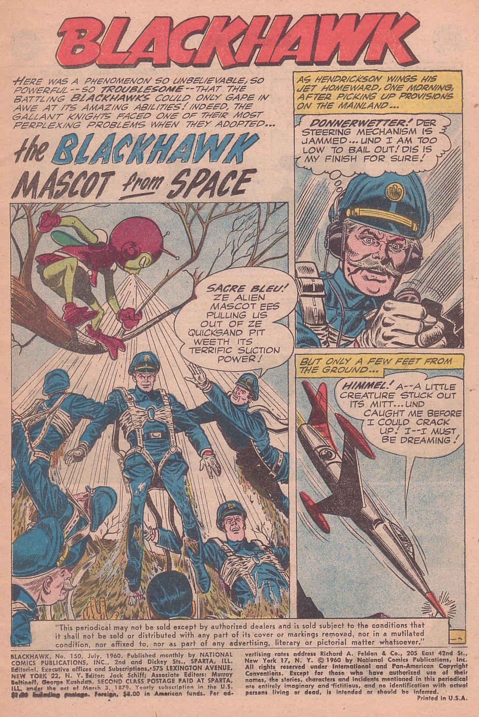 Blackhawk (1957) Issue #150 #43 - English 3