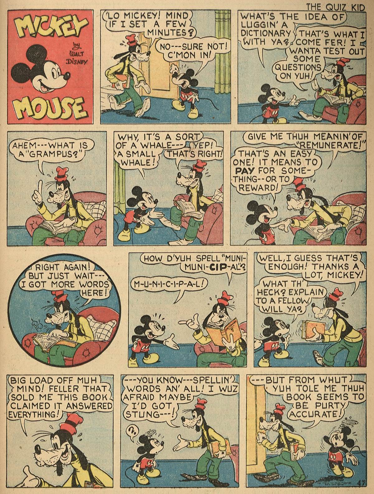 Read online Walt Disney's Comics and Stories comic -  Issue #18 - 49