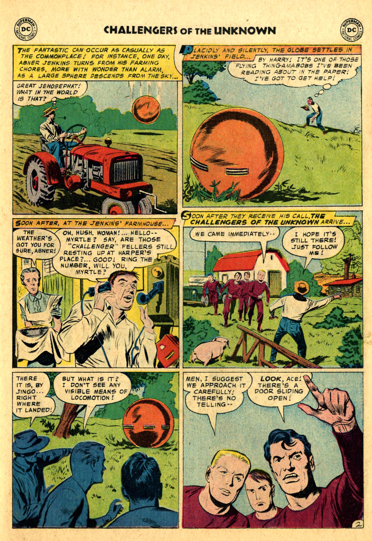 Read online Challengers of the Unknown (1958) comic -  Issue #1 - 22
