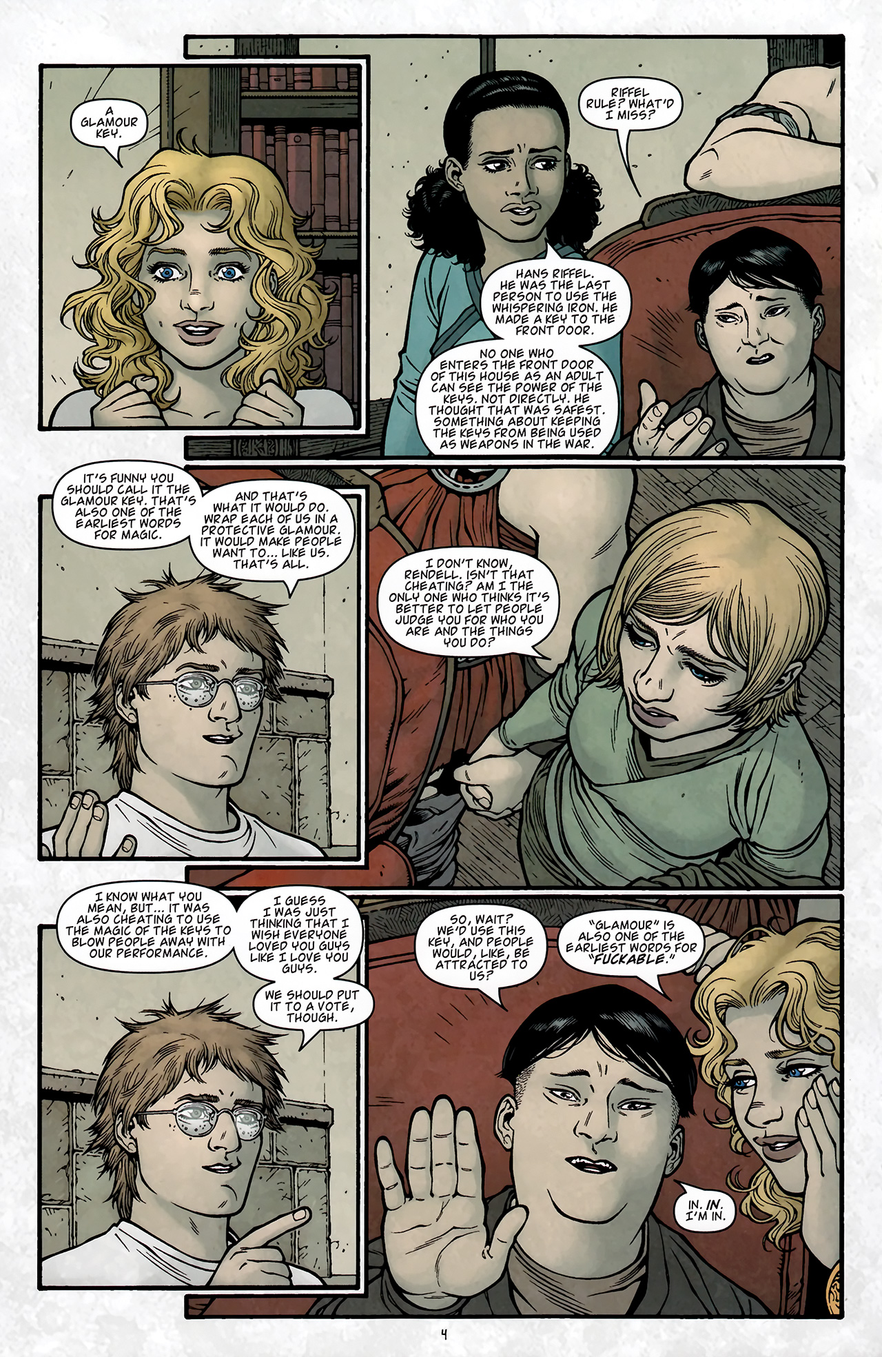 Read online Locke & Key: Clockworks comic -  Issue #4 - 7
