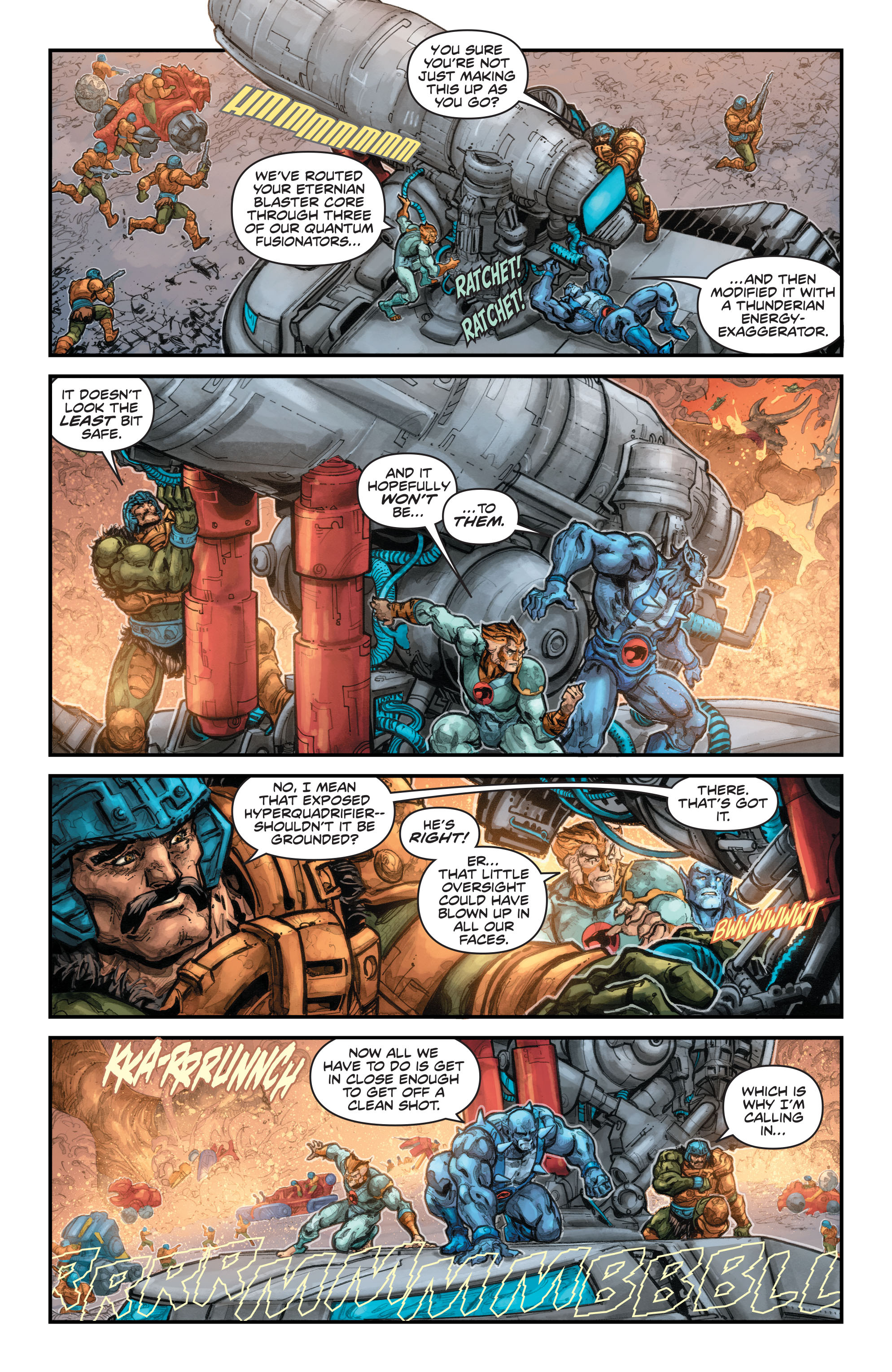 Read online He-Man/Thundercats comic -  Issue #5 - 5