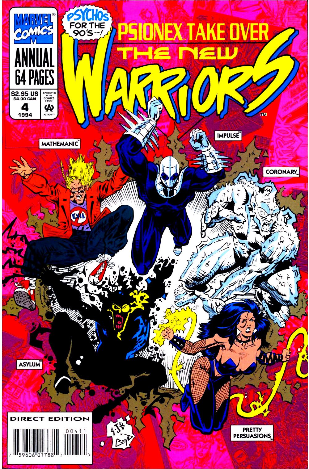 The New Warriors _Annual 4 #4 - English 1