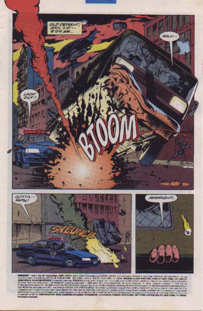 Read online Robocop (1990) comic -  Issue #21 - 2