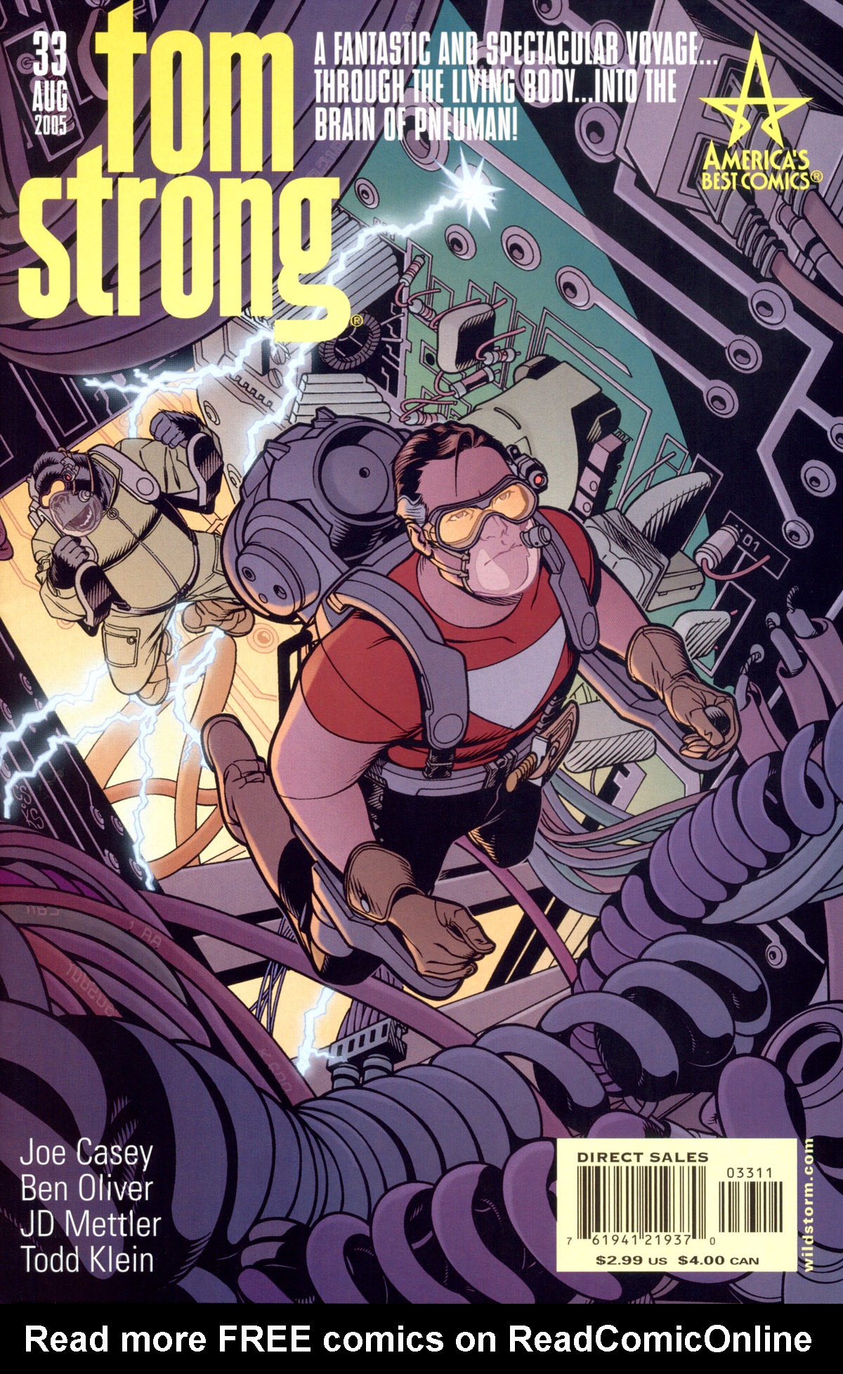 Read online Tom Strong comic -  Issue #33 - 1
