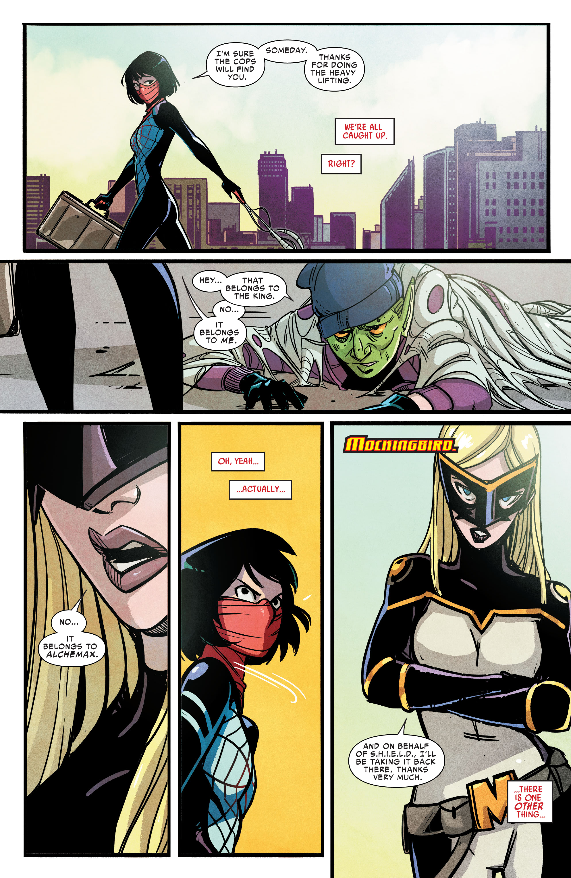 Read online Silk: Out of the Spider-Verse comic -  Issue # TPB 1 (Part 3) - 25