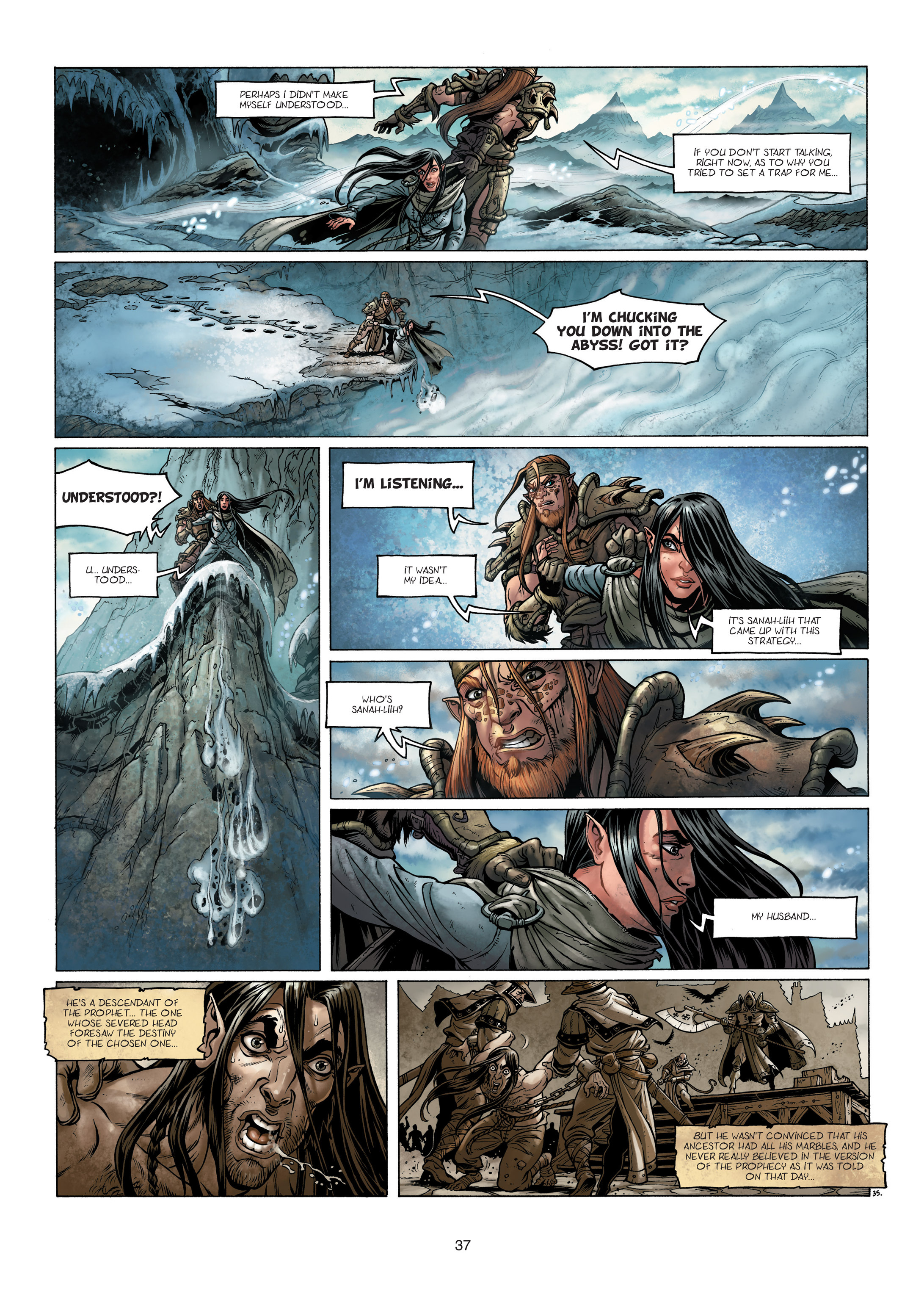 Read online Elves comic -  Issue #4 - 36