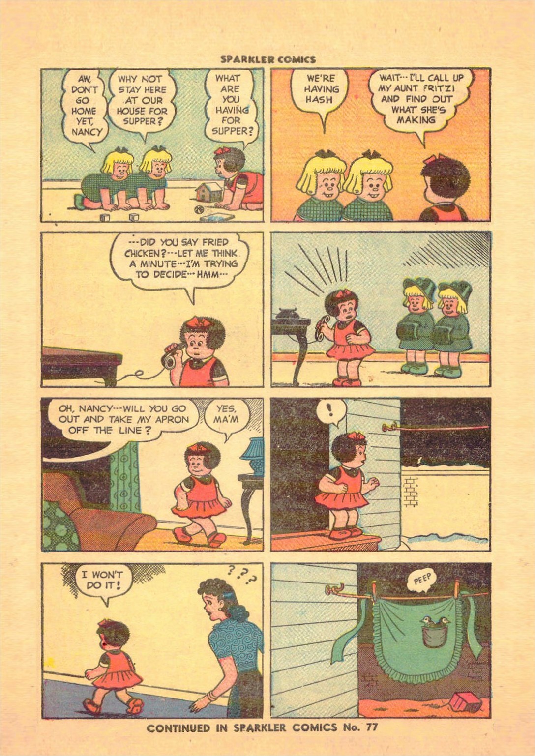 Read online Sparkler Comics comic -  Issue #76 - 11