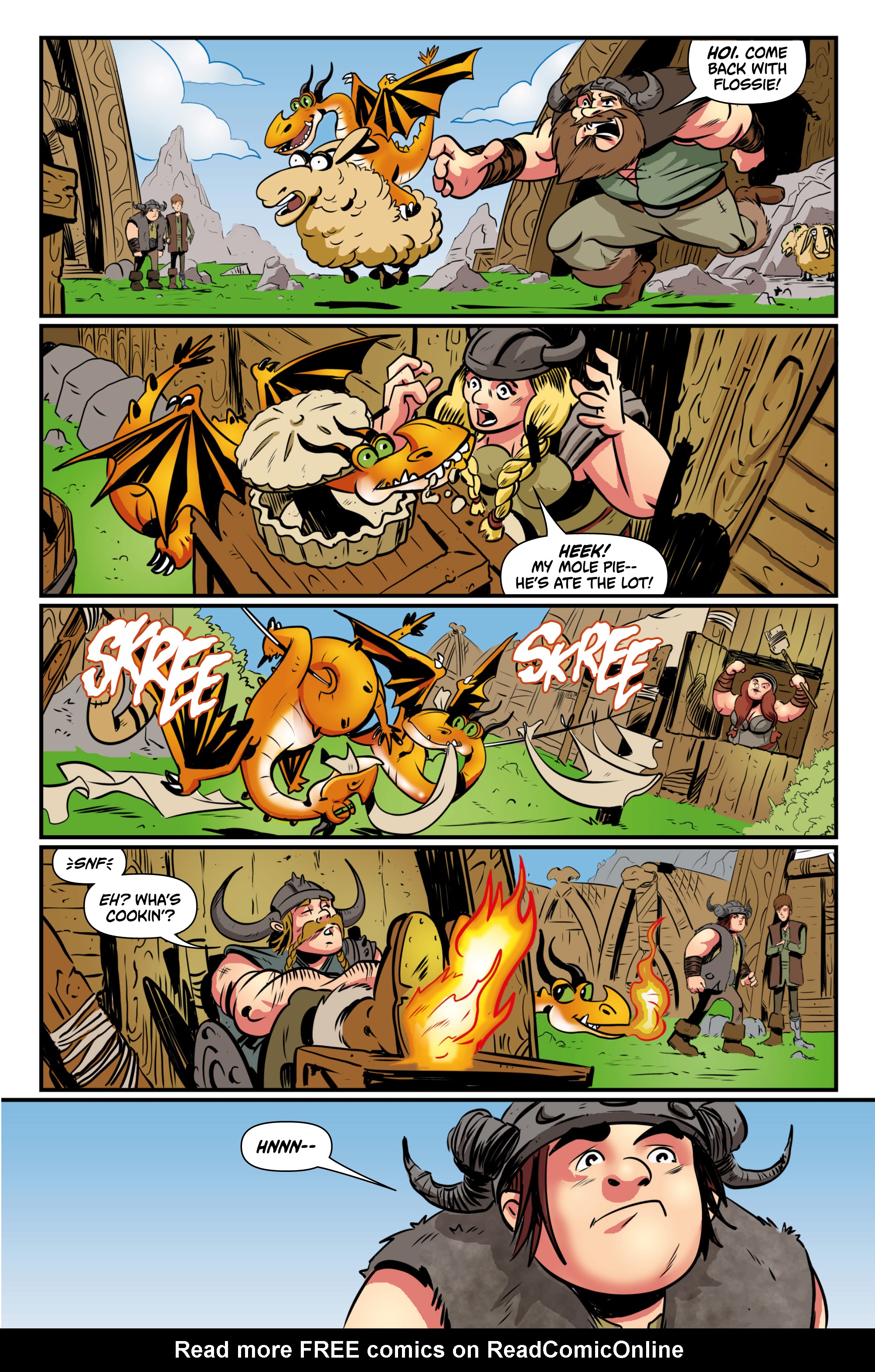 Read online DreamWorks Dragons: Riders of Berk comic -  Issue # _TPB - 53