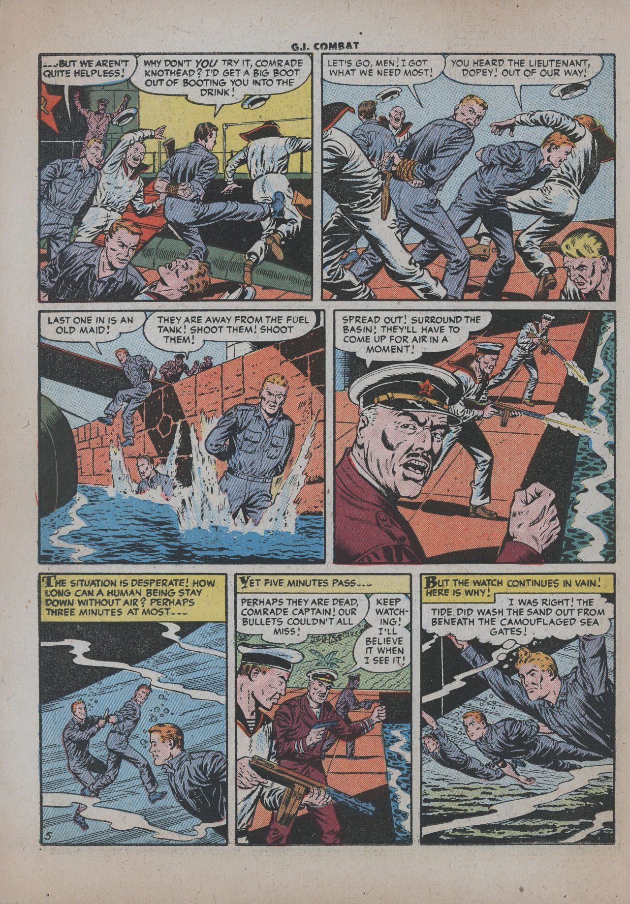 Read online G.I. Combat (1952) comic -  Issue #31 - 22