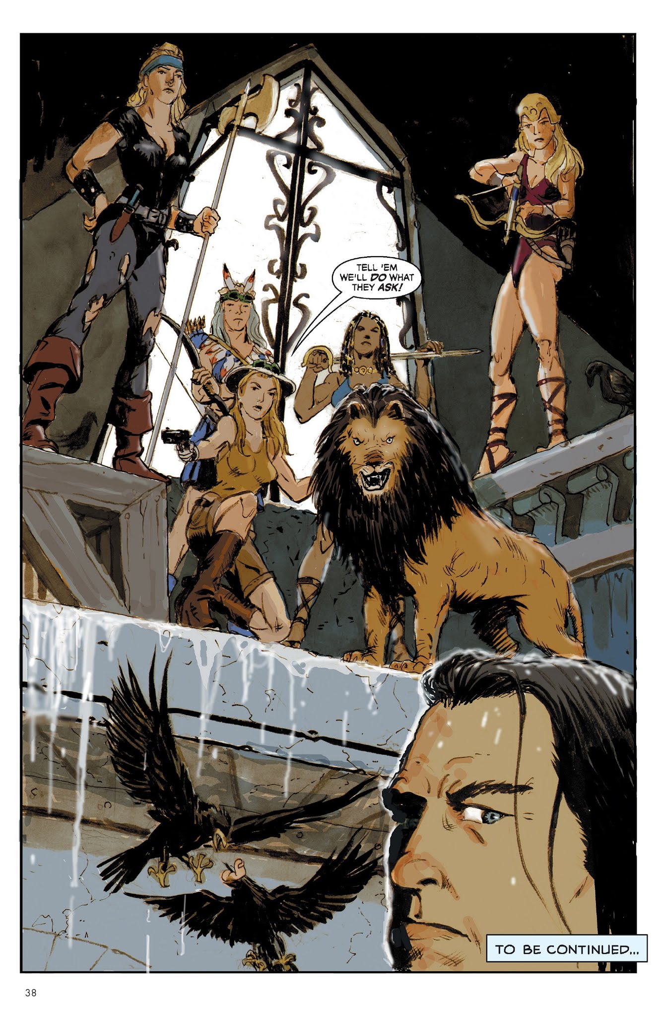 Read online The Once and Future Tarzan comic -  Issue # TPB - 39