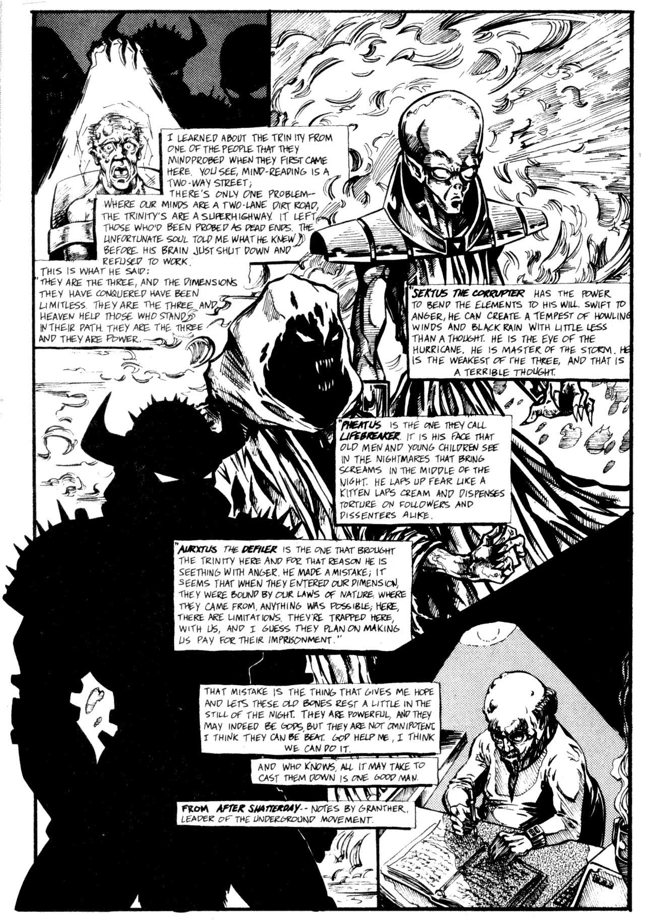 Read online Shattered Earth comic -  Issue #5 - 21