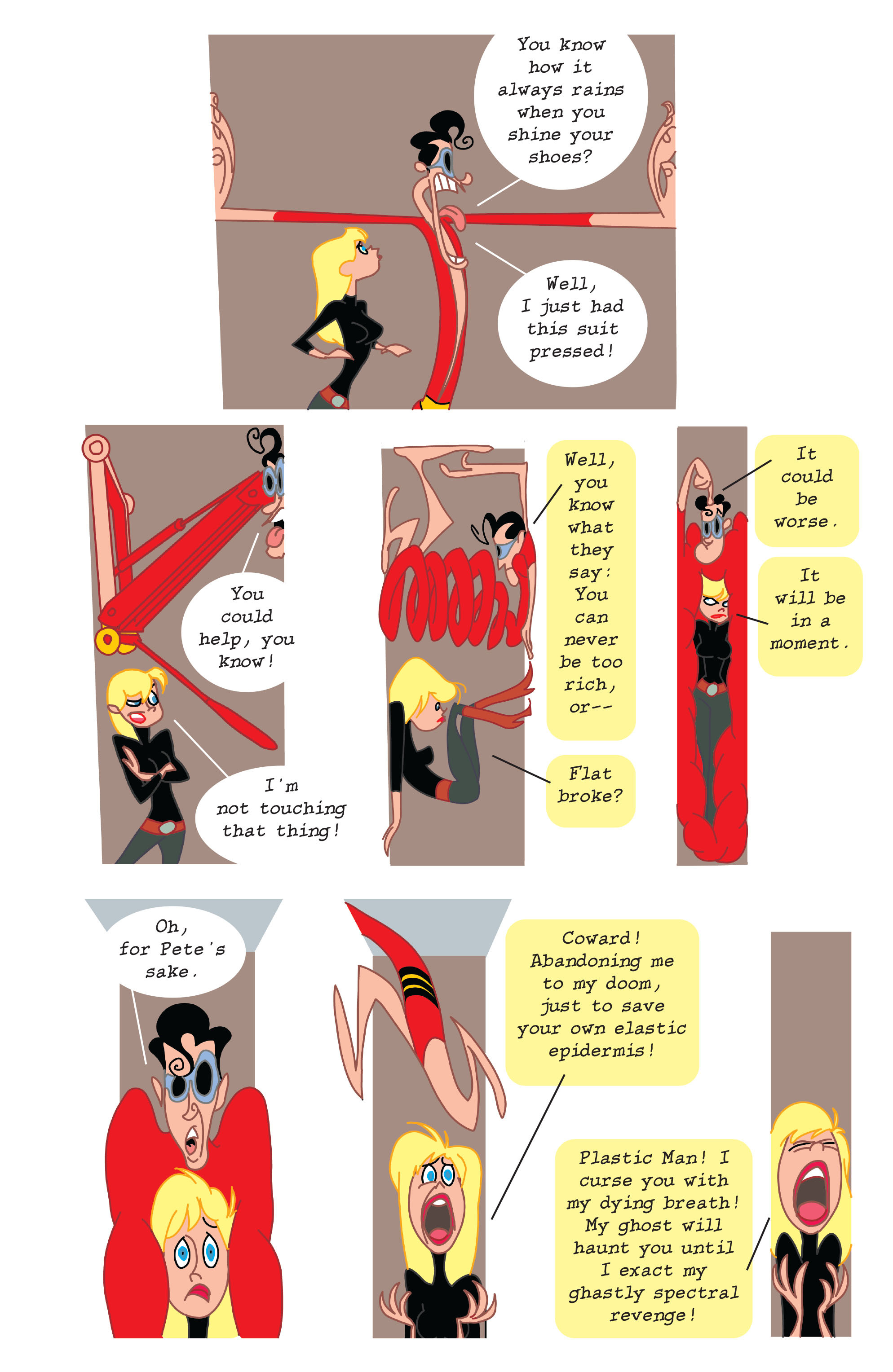 Read online Plastic Man (2004) comic -  Issue #2 - 15