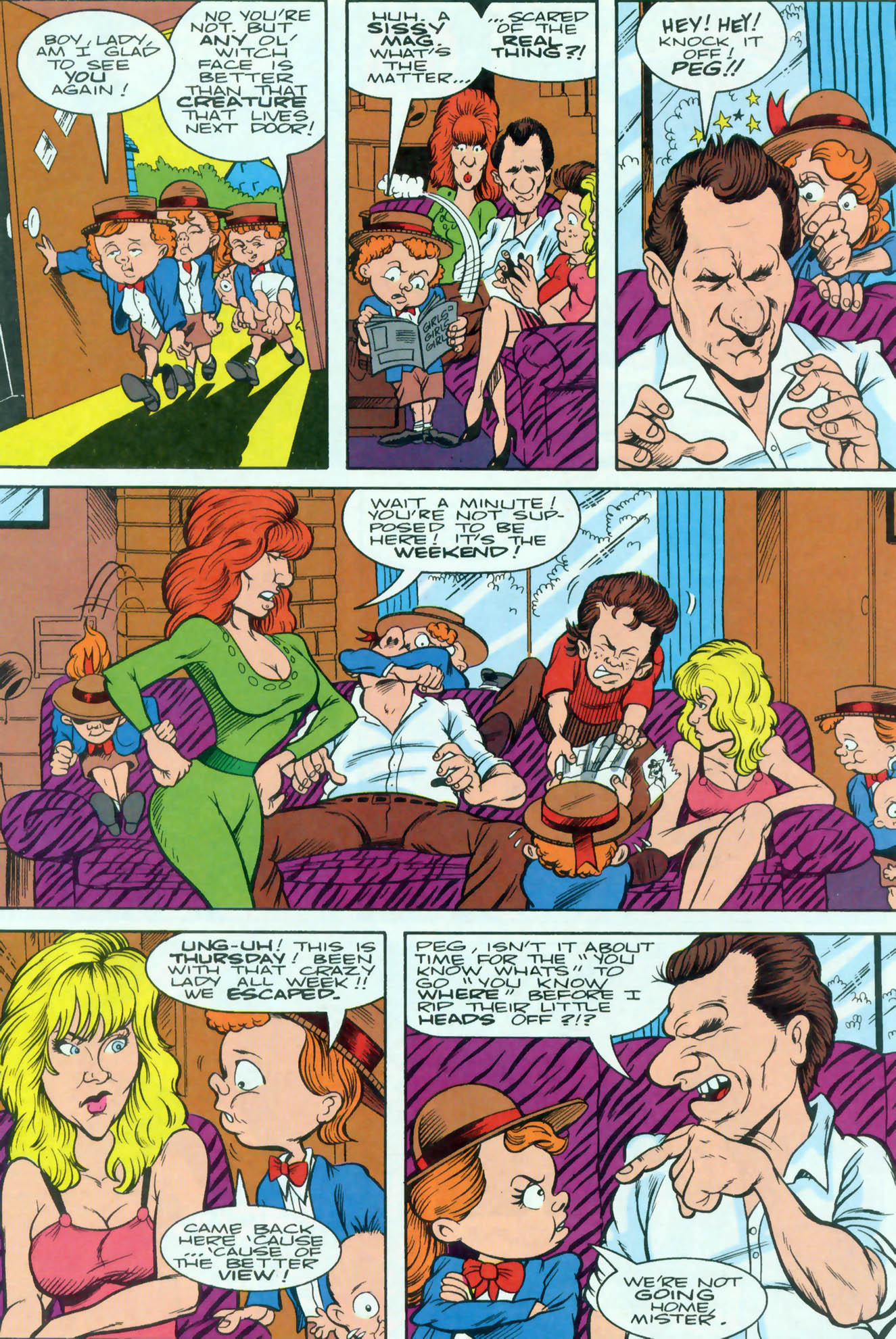 Read online Married... with Children (1990) comic -  Issue #7 - 20