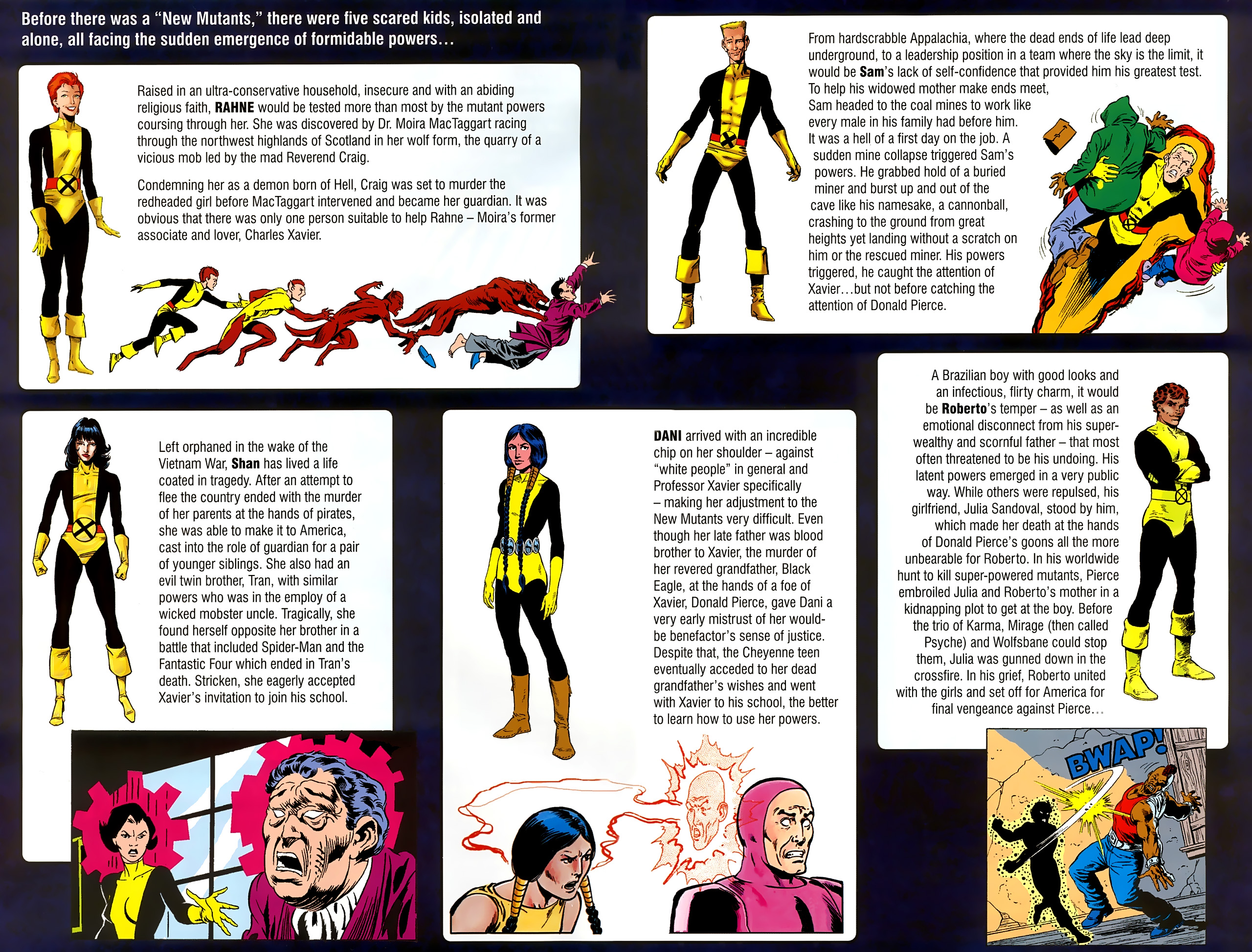 Read online New Mutants Saga comic -  Issue # Full - 4