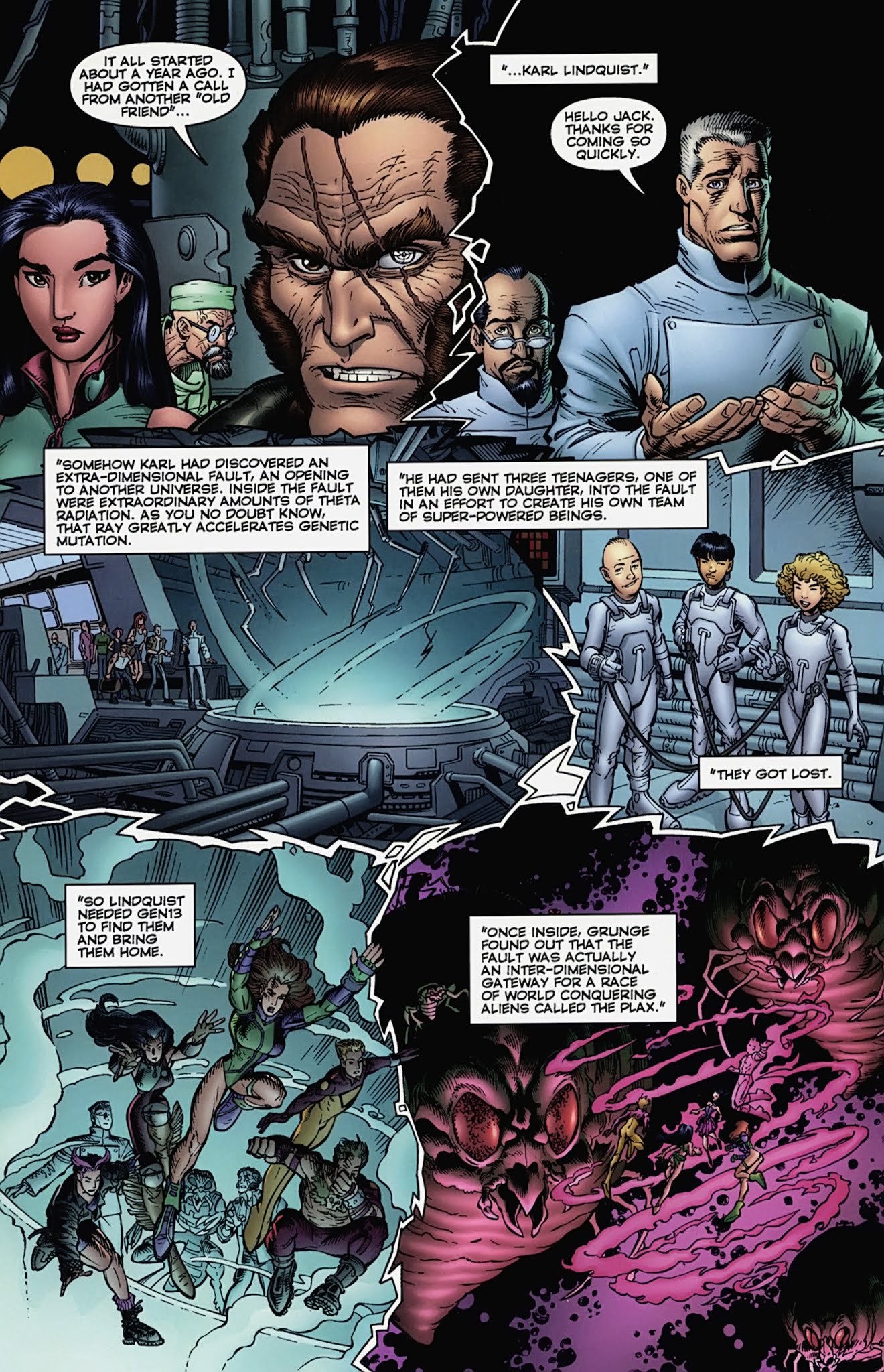 Read online Gen13/MonkeyMan and O'Brien comic -  Issue #1 - 11