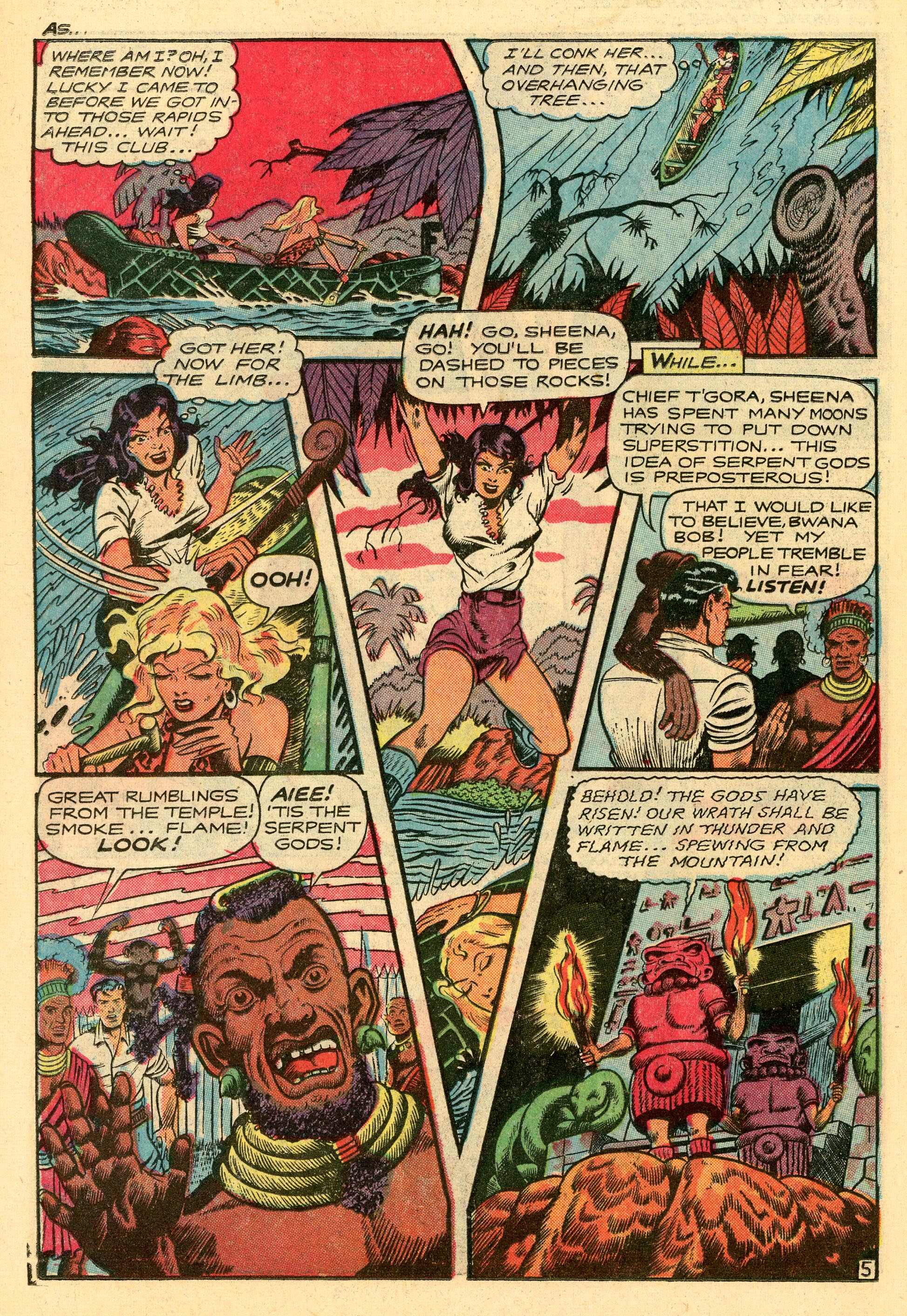 Read online Sheena, Queen of the Jungle (1942) comic -  Issue #15 - 26