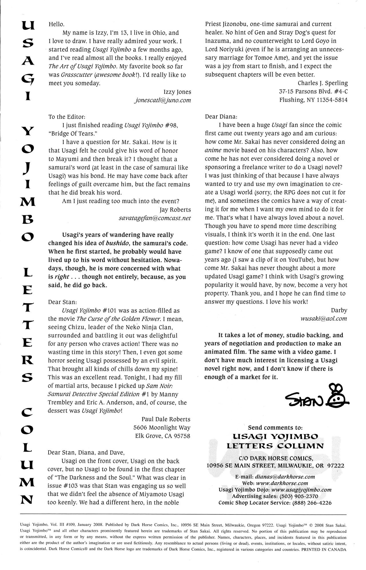 Read online Usagi Yojimbo (1996) comic -  Issue #109 - 27