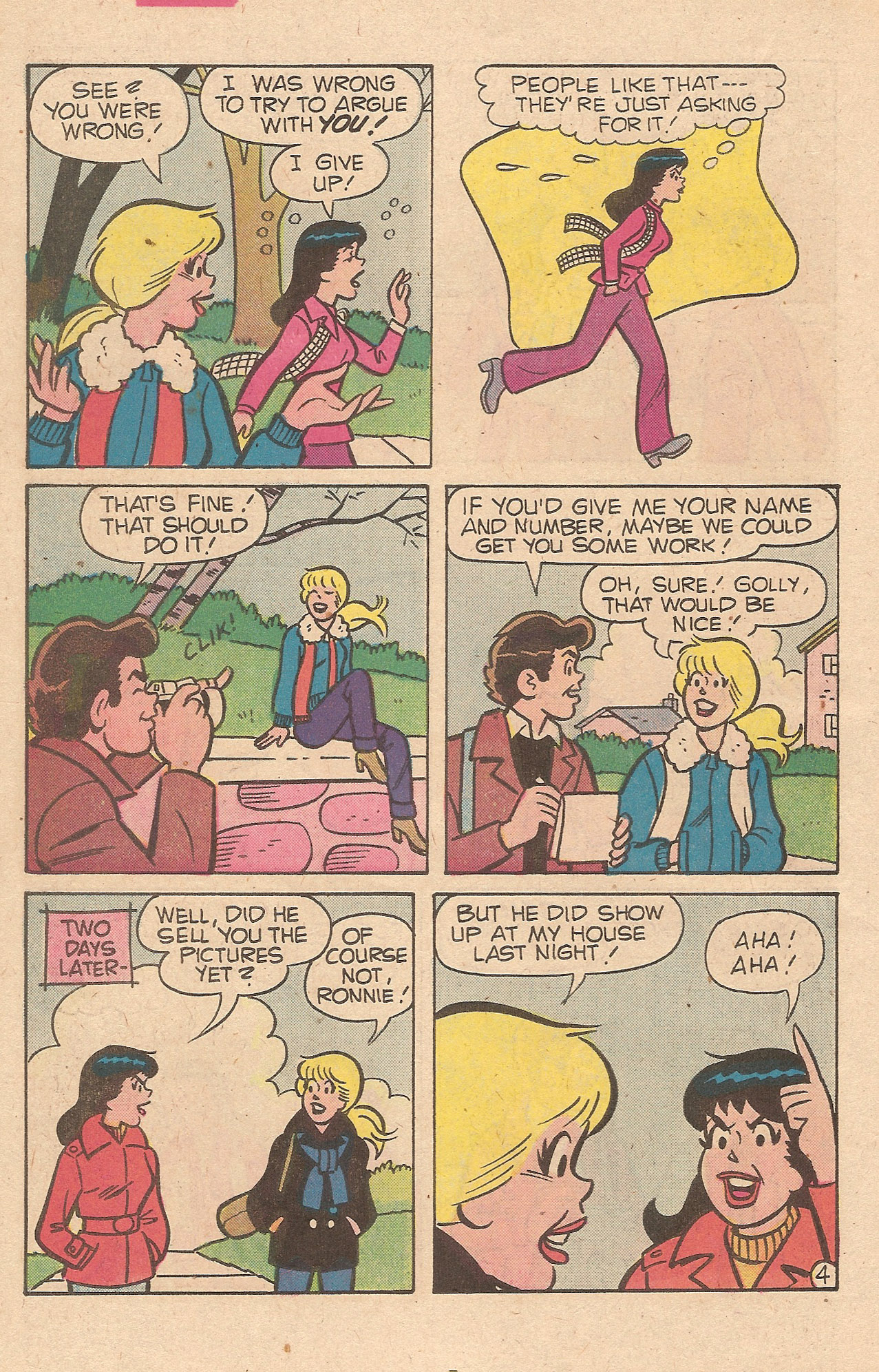 Read online Archie's Girls Betty and Veronica comic -  Issue #290 - 30