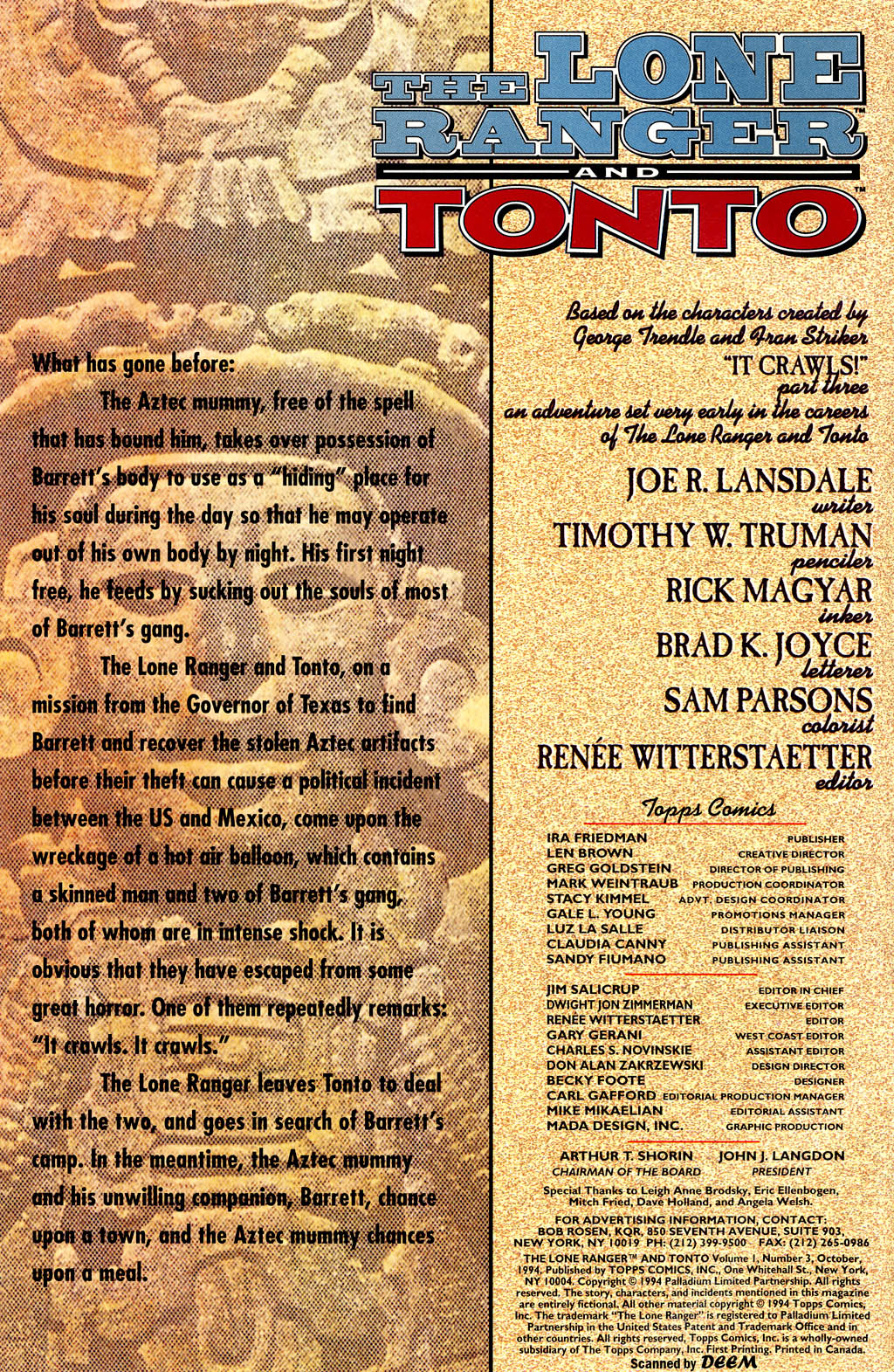 Read online The Lone Ranger And Tonto comic -  Issue #3 - 2