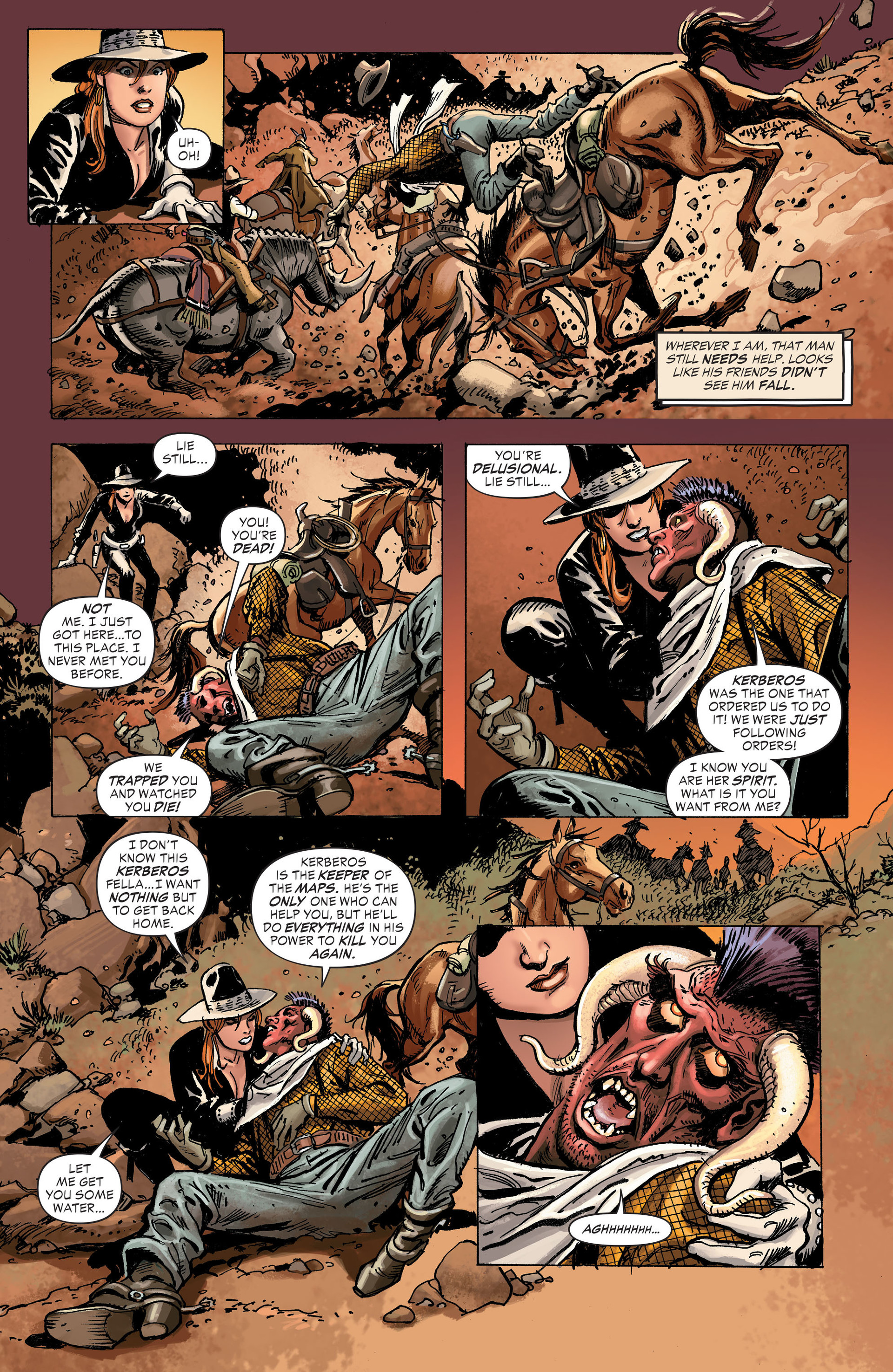 Read online All-Star Western (2011) comic -  Issue #31 - 17
