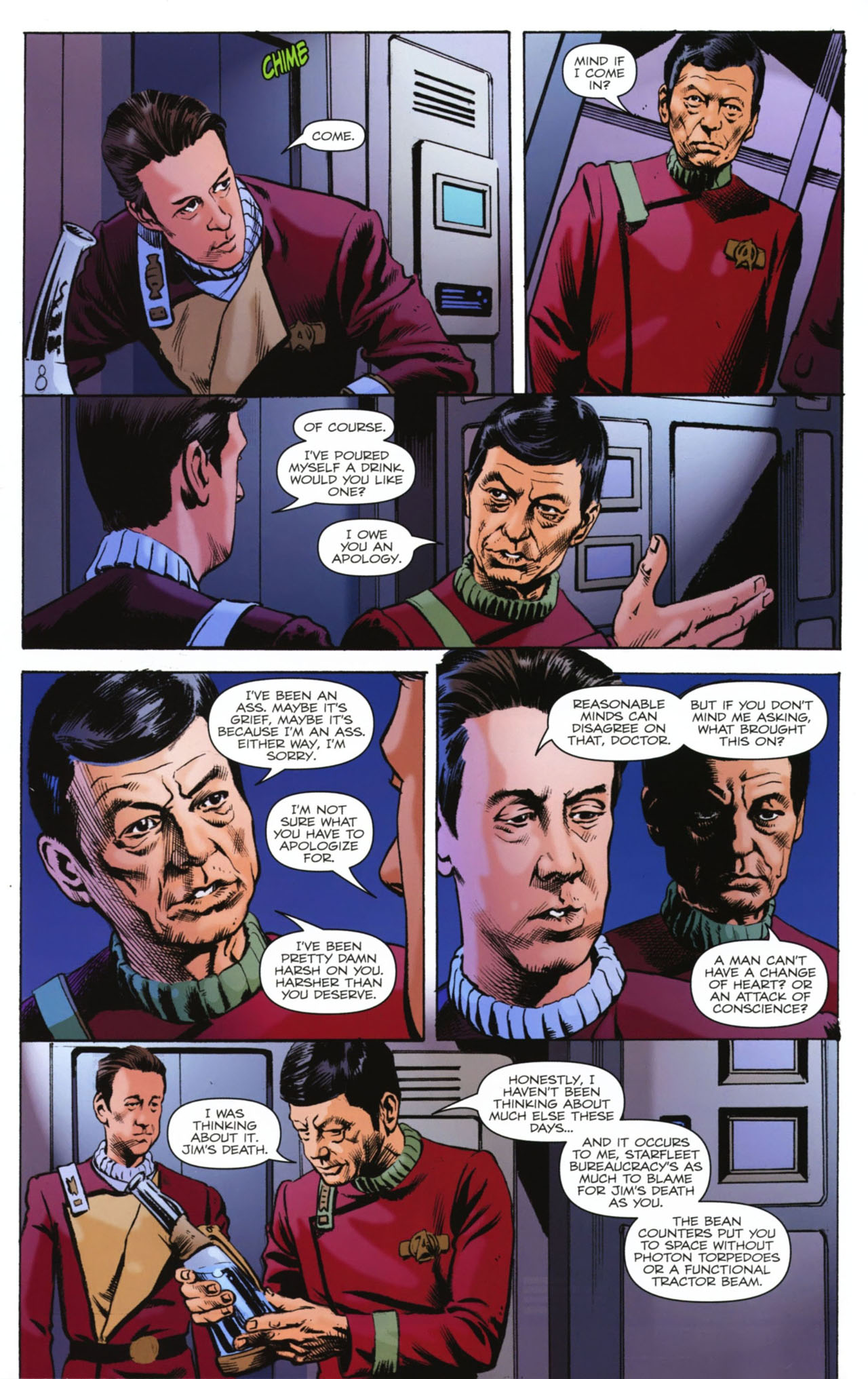 Read online Star Trek: Captain's Log comic -  Issue # Issue Harriman - 12
