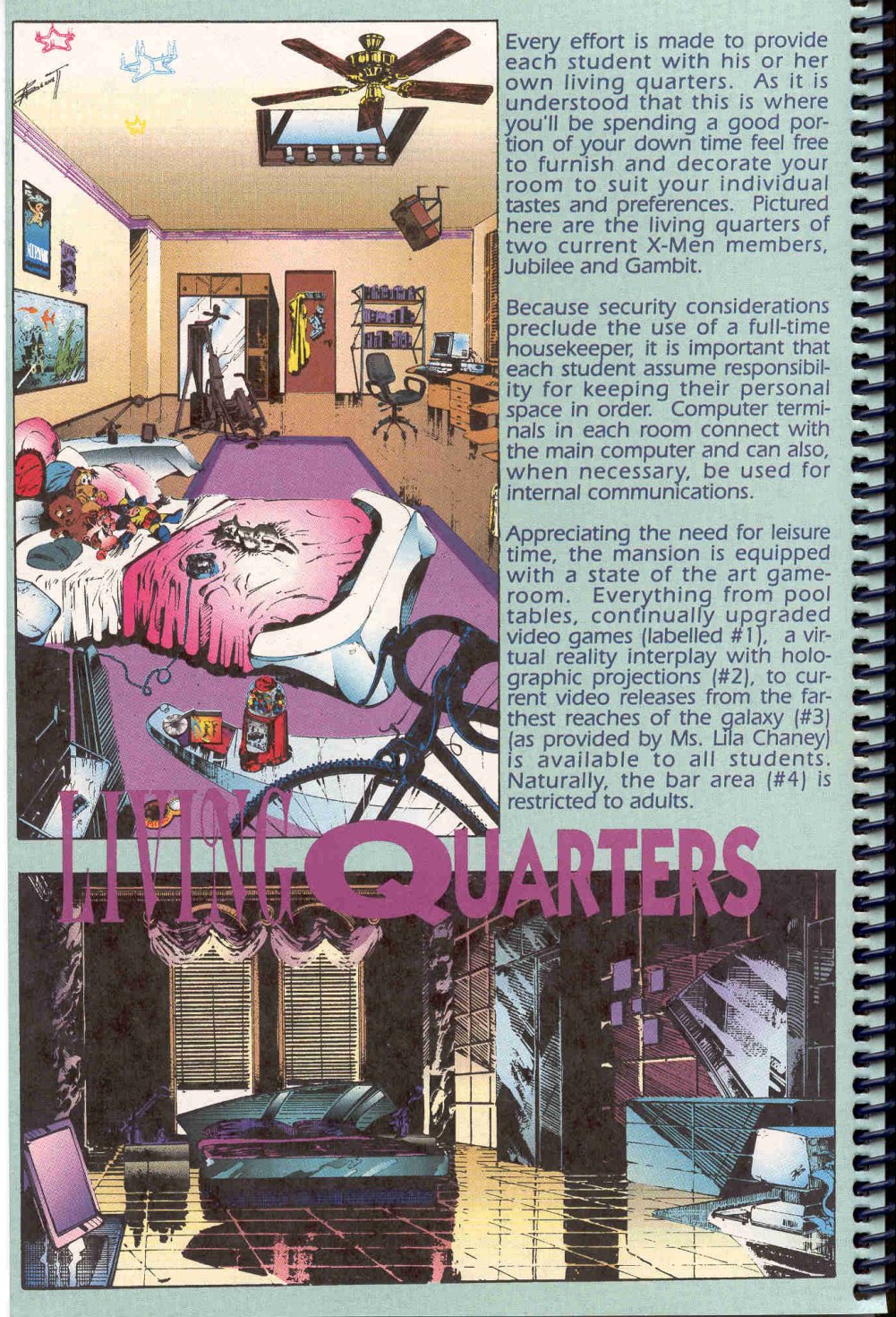 Read online X-Men Survival Guide to the Mansion comic -  Issue # Full - 16