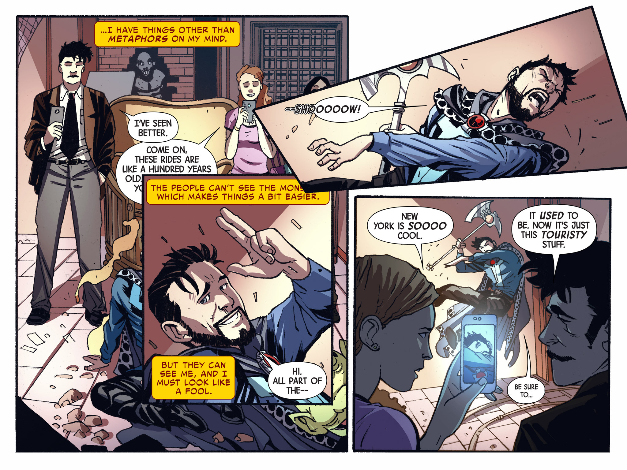 Read online Doctor Strange/Punisher: Magic Bullets Infinite Comic comic -  Issue #1 - 52