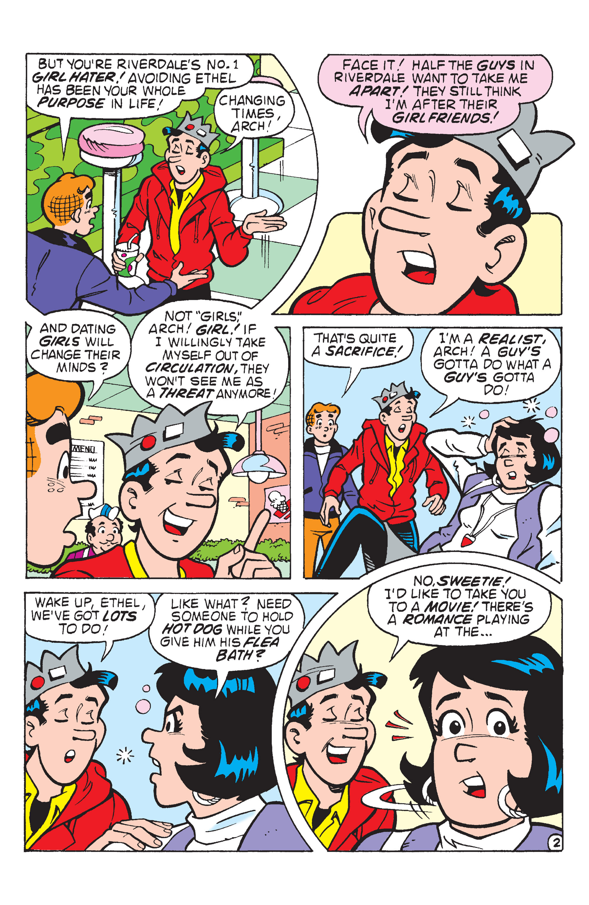 Read online Jughead in LOVE?! comic -  Issue # TPB (Part 1) - 54