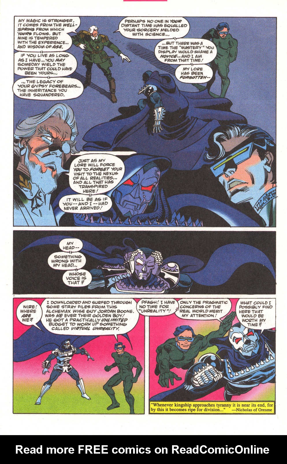 Read online Doom 2099 comic -  Issue #16 - 23