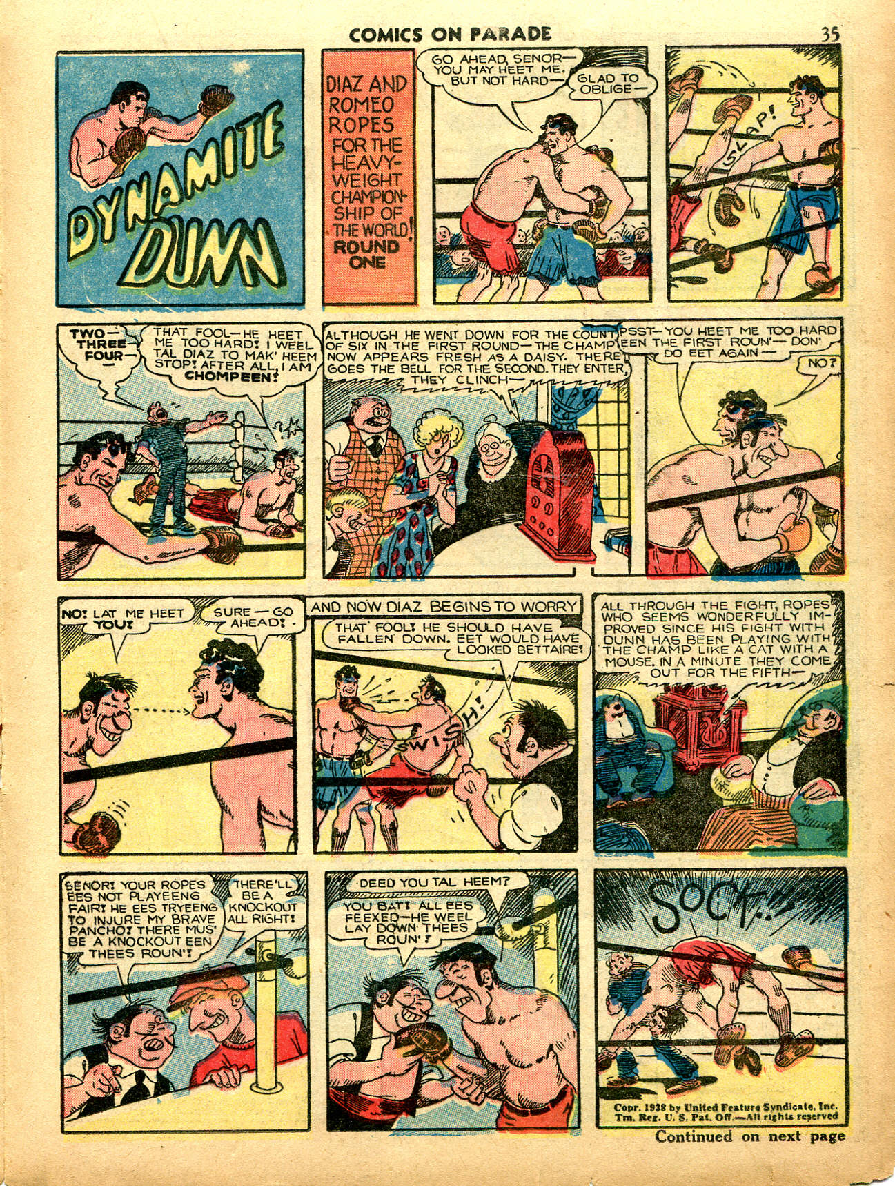 Read online Comics on Parade comic -  Issue #10 - 37