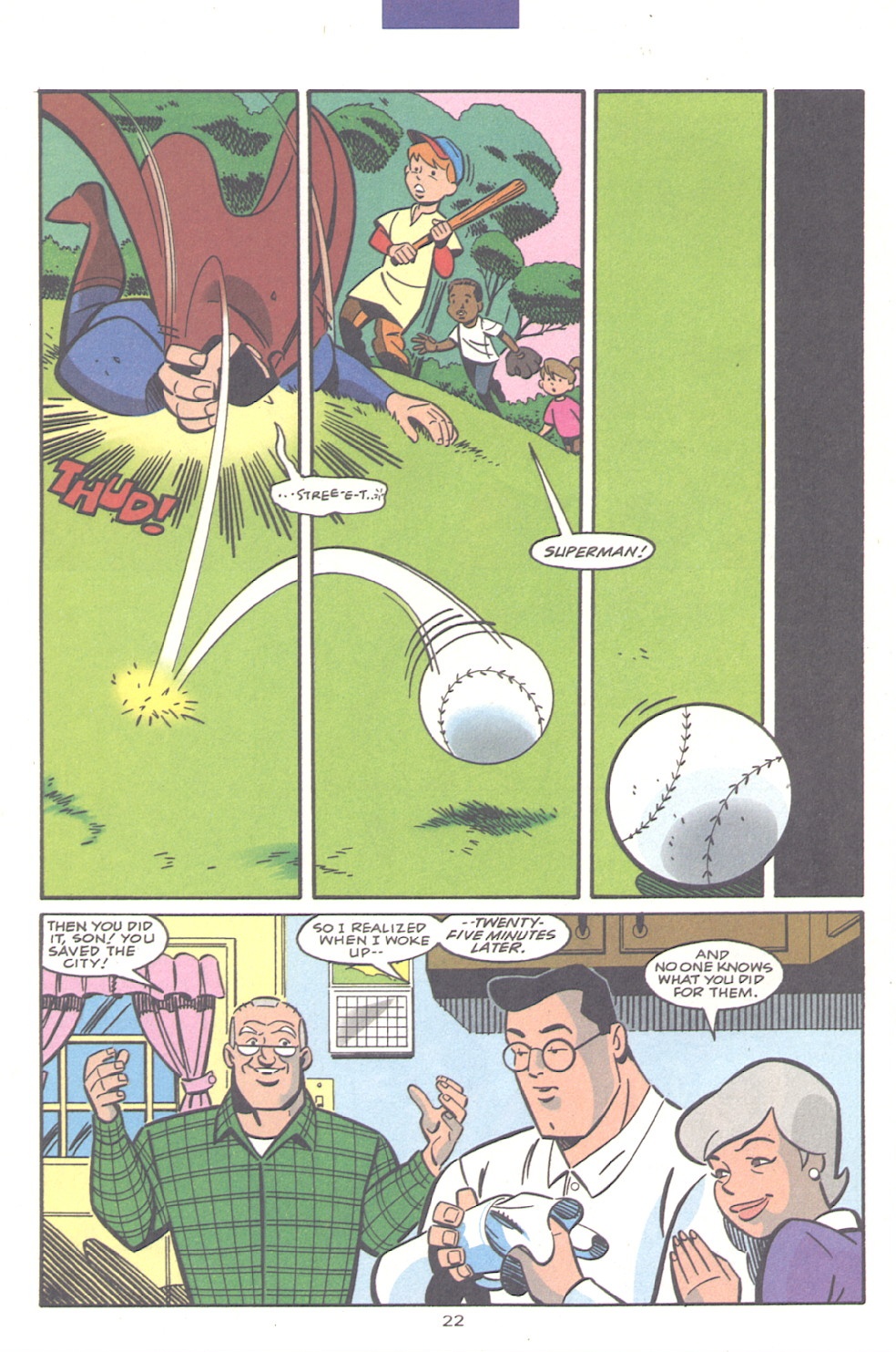 Read online Superman Adventures comic -  Issue #6 - 24