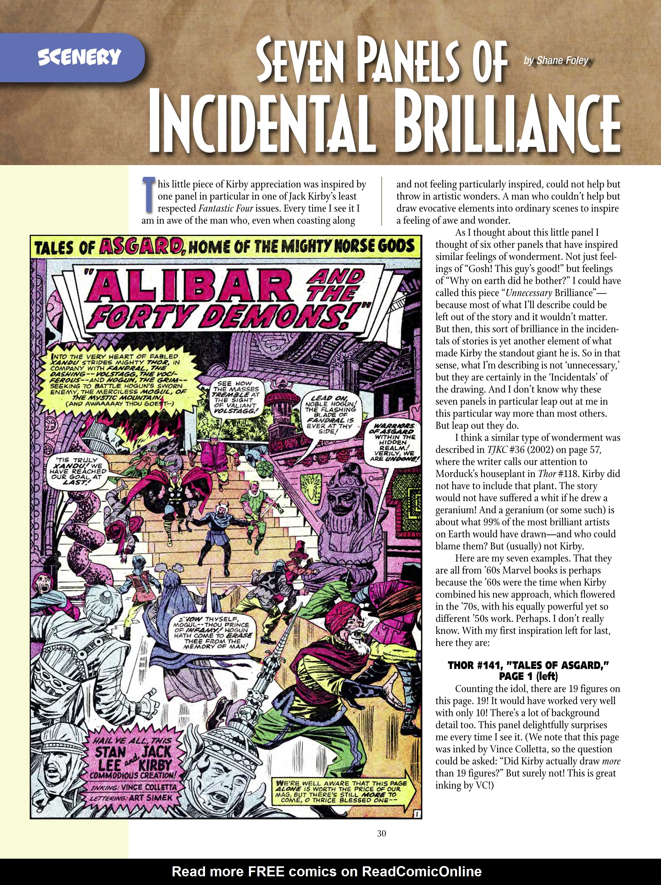 Read online The Jack Kirby Collector comic -  Issue #68 - 32