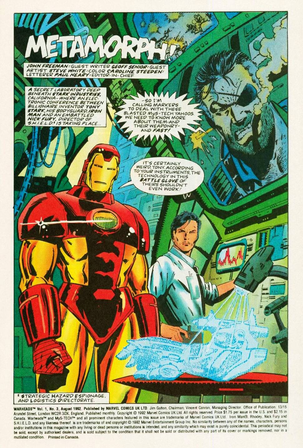 Read online Warheads comic -  Issue #3 - 3