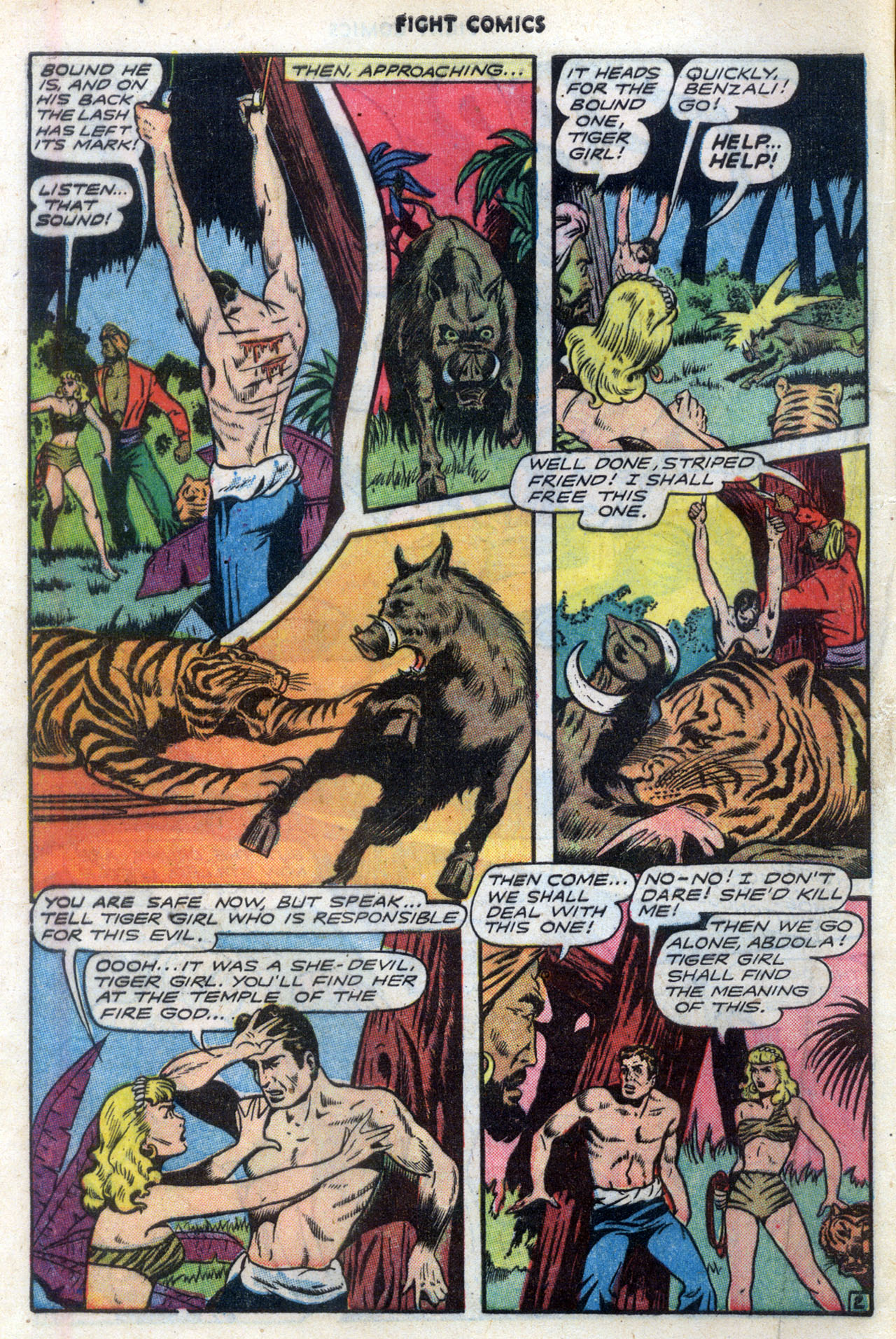 Read online Fight Comics comic -  Issue #50 - 4