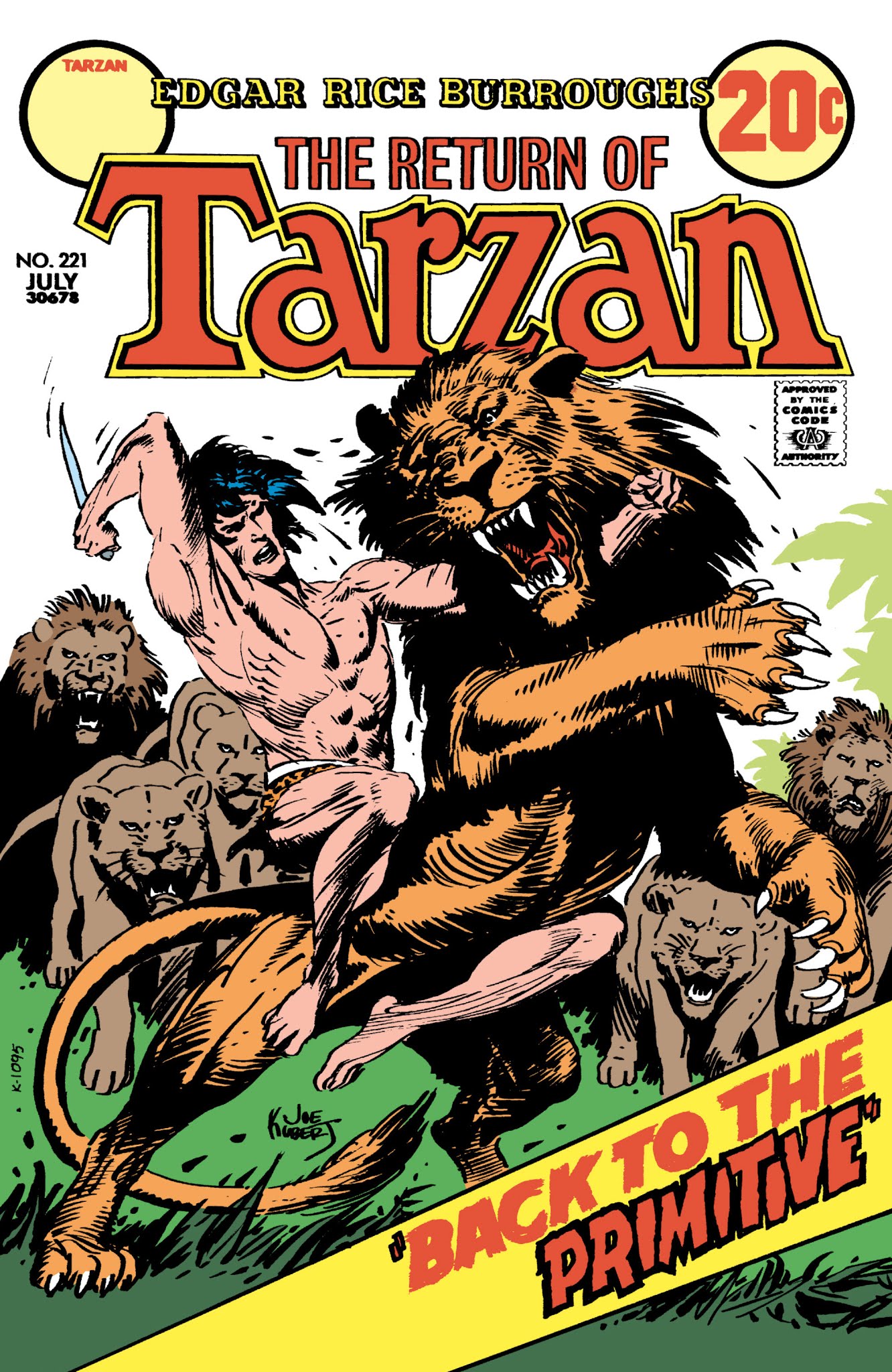 Read online Edgar Rice Burroughs' Tarzan The Joe Kubert Years comic -  Issue # TPB 2 (Part 2) - 23