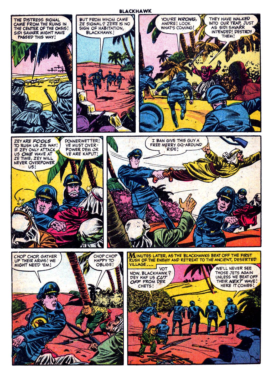 Read online Blackhawk (1957) comic -  Issue #105 - 30
